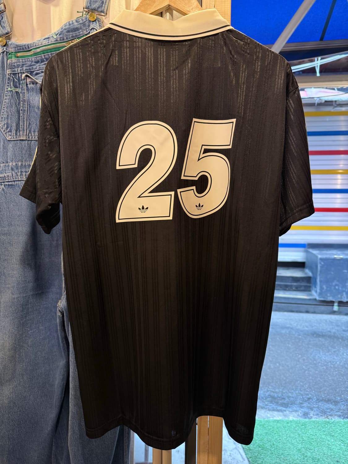 아디다스 x 오아시스 투어 자카드 져지 블랙 상품이미지4