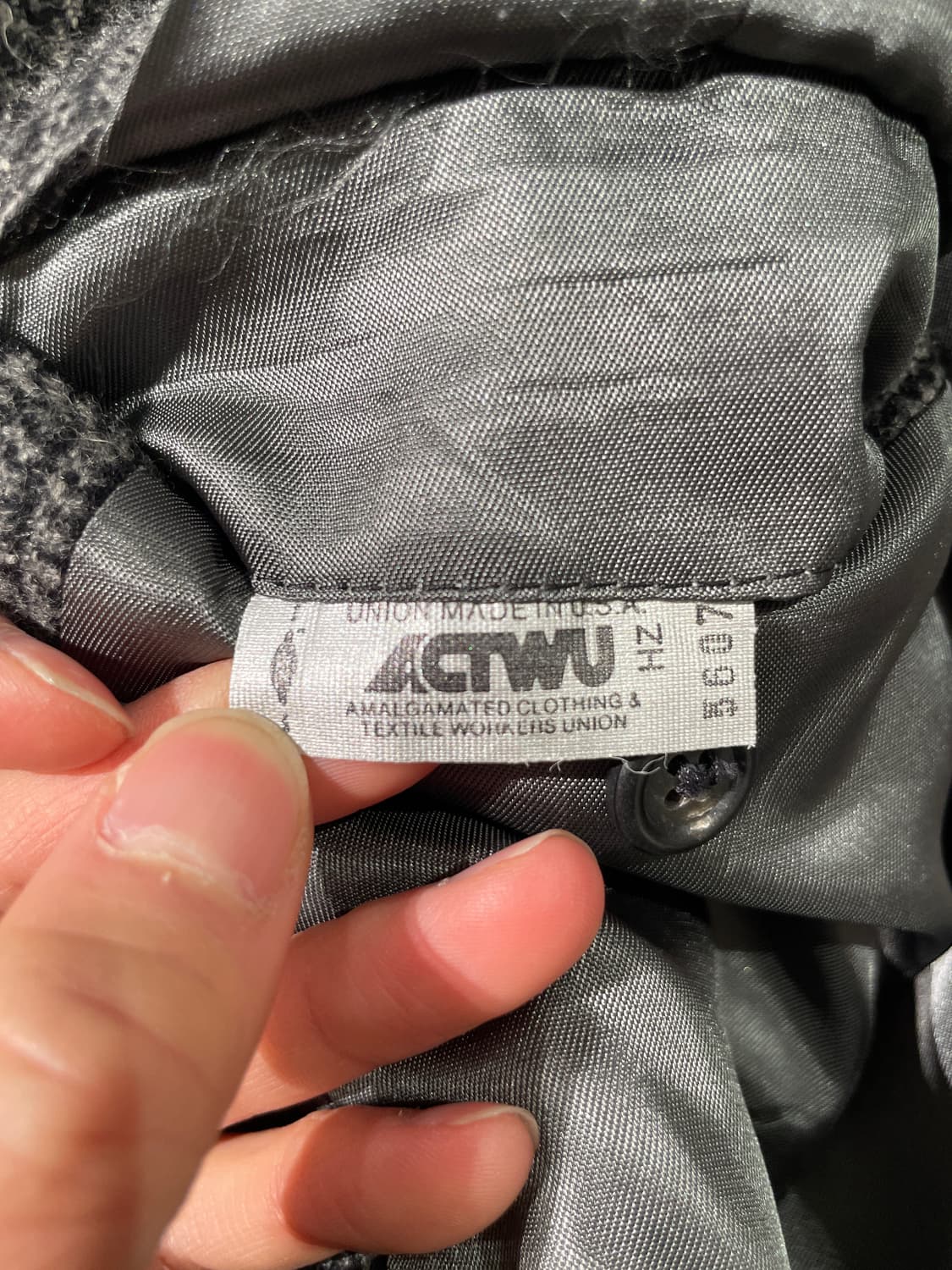 폴로 랄프로렌 차콜 하운드 투스 체크 2B 울 블레이저 상품이미지9