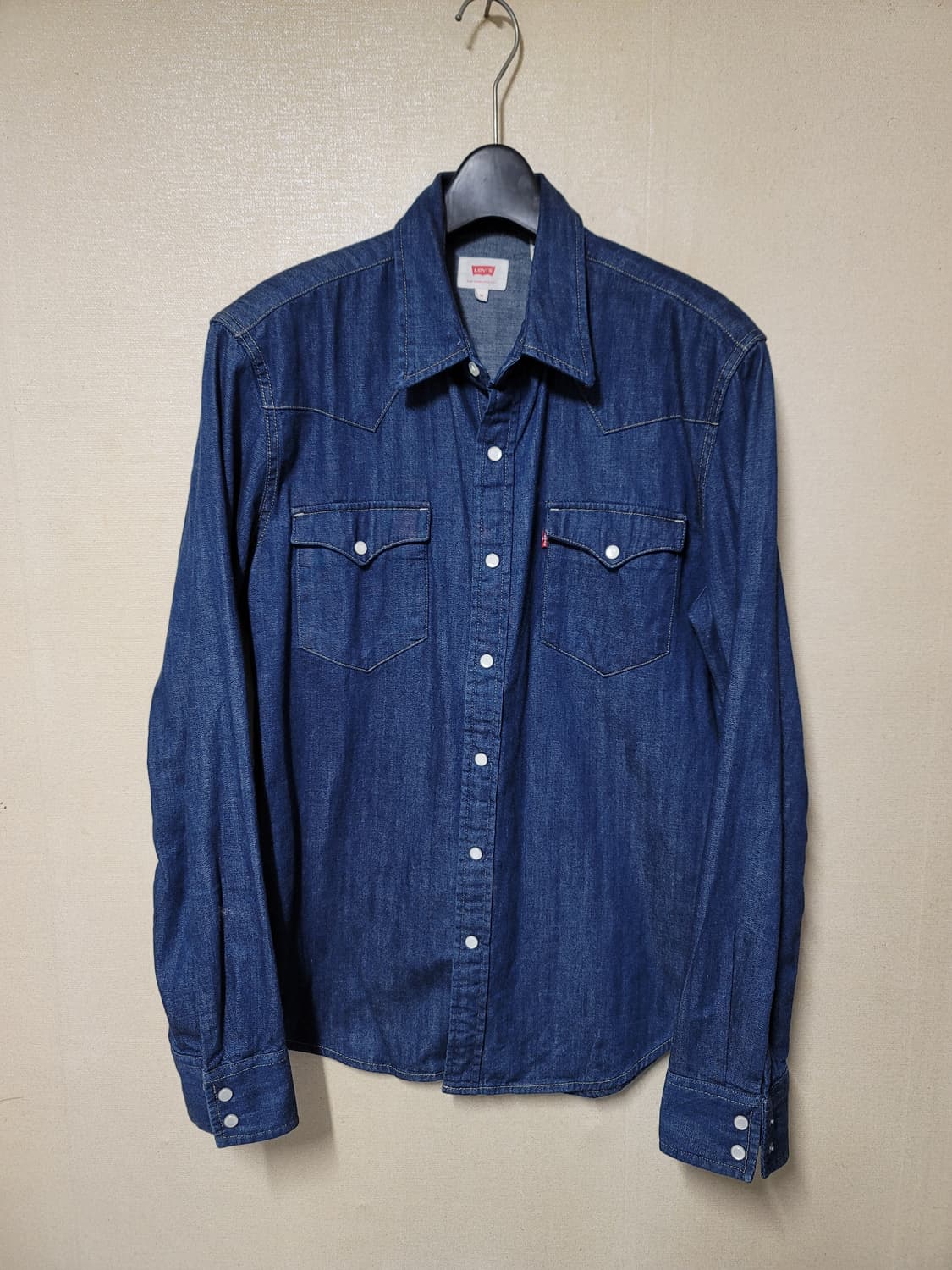 리바이스 웨스턴 데님셔츠 상품이미지1