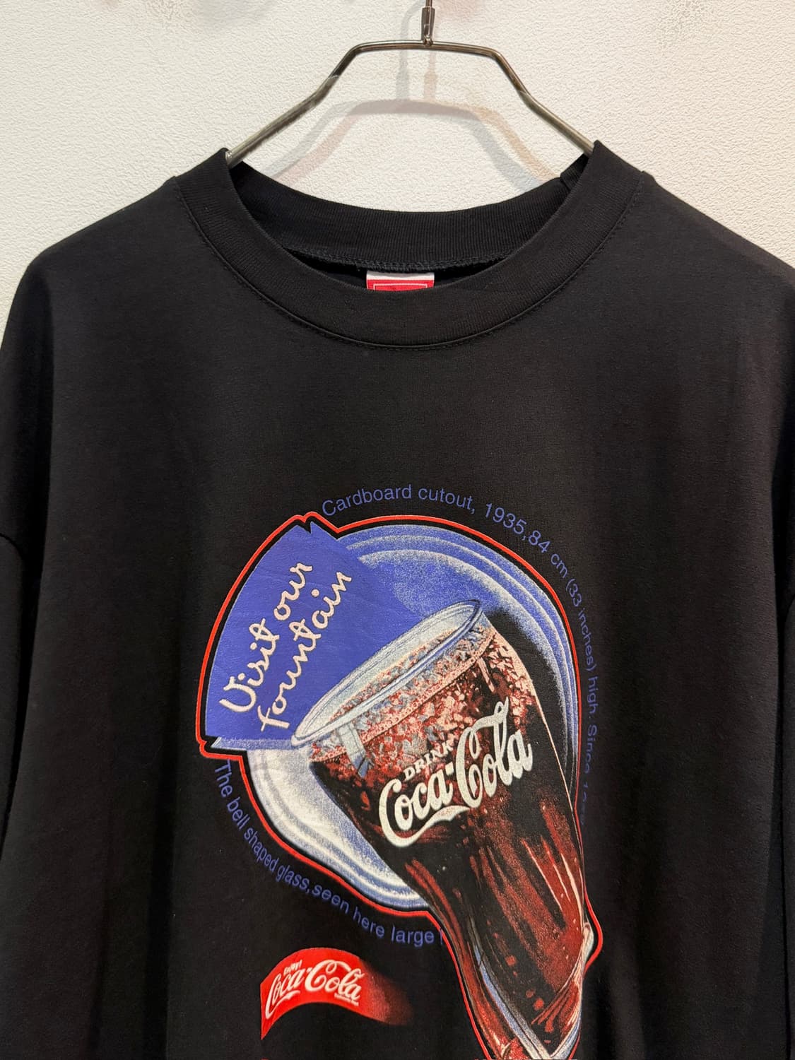 Coke Box Logo Black T-Shirt 상품이미지3