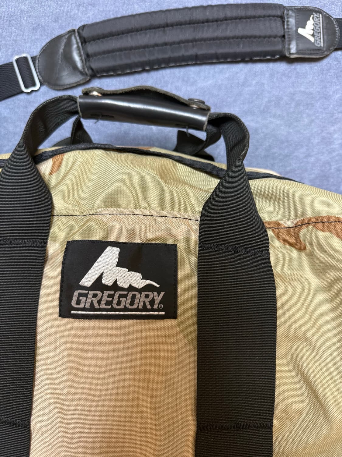 그레고리 구로고 데저트 카모 더플백 90s MADE IN USA 상품이미지2