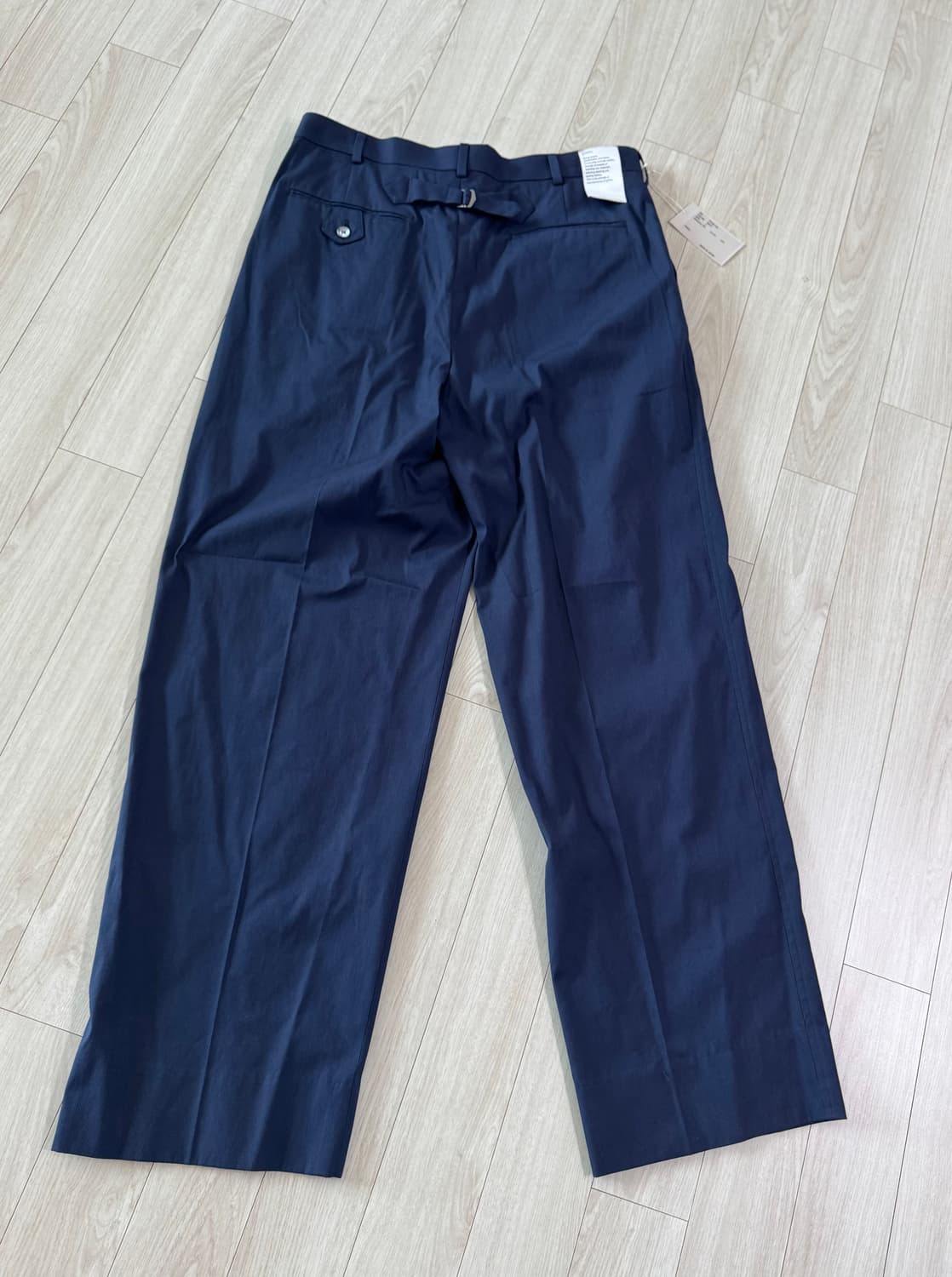 시오타 x 제이프레스 2플리츠 옥스포드 백 트라우저 7 (새상품) 상품이미지7