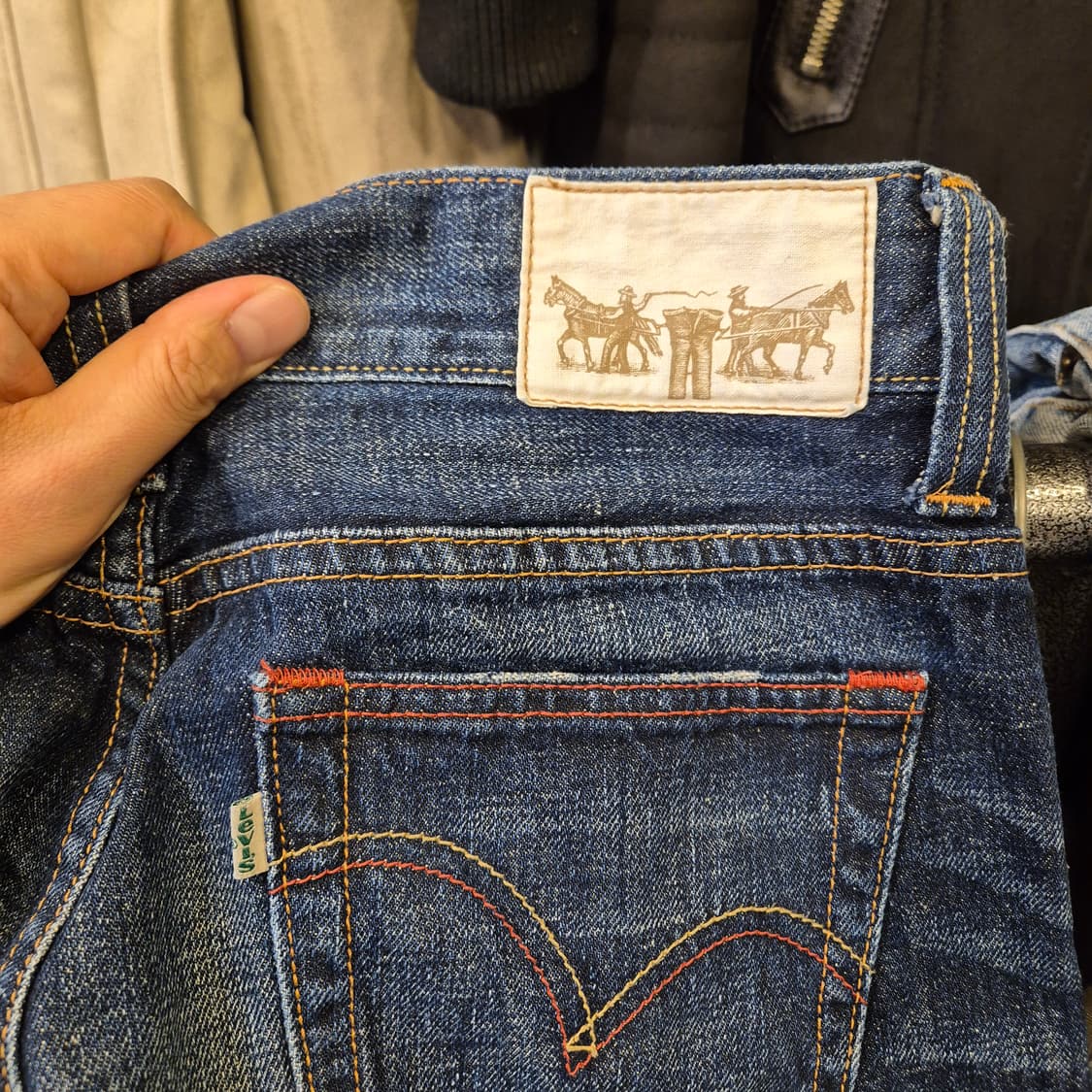 30인치 리바이스 523 프리미엄 청바지  상품이미지3