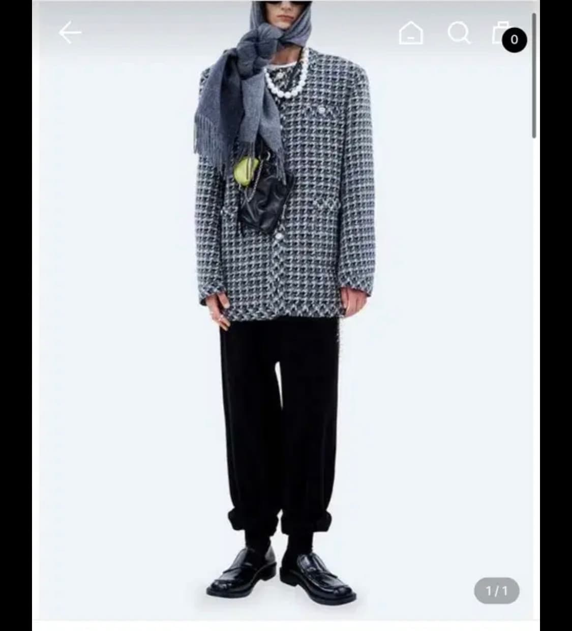 (구매)아더에러 트위드자켓 상품이미지1