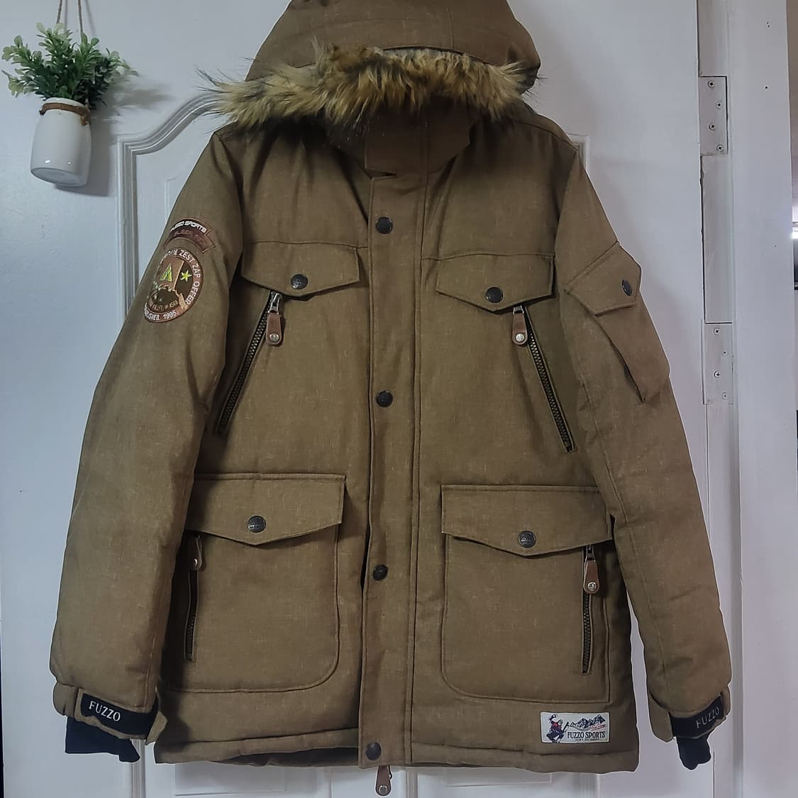 푸조 스키복 보드복 보드 스키 패딩 점퍼 자켓 거의 새옷 상품이미지1