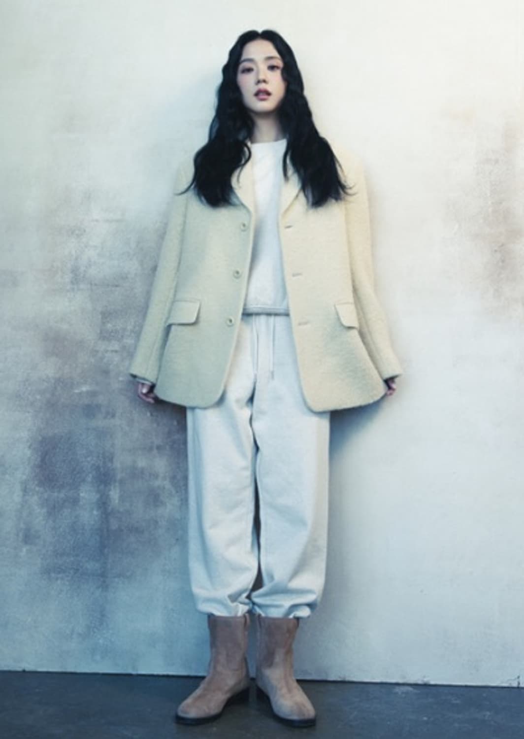 던스트 지수 부클 코트 (버터) S 상품이미지1