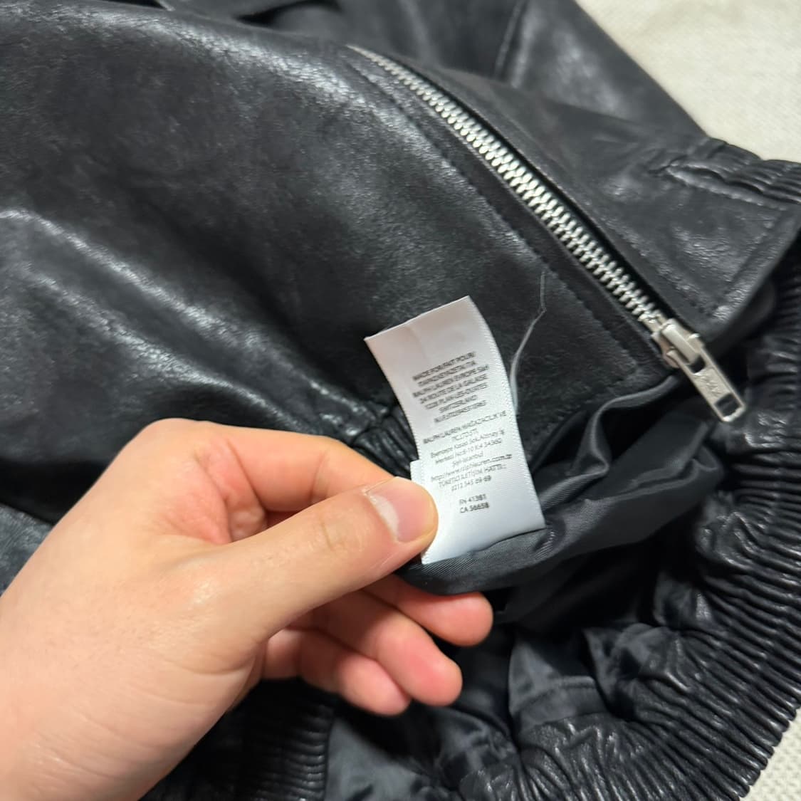 폴로랄프로렌 가죽 자켓 상품이미지4