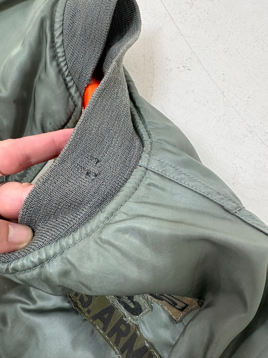 Rare!!! 60;s USAF MA-1 Flight Jacket. 상품이미지5