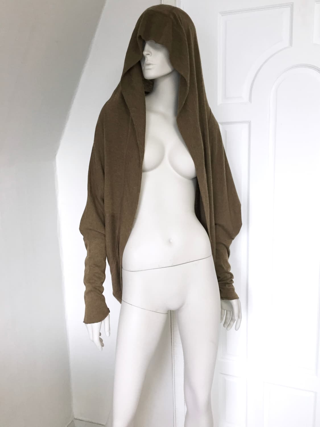 G.O.A vintage draped hoodie  cardigan 상품이미지6