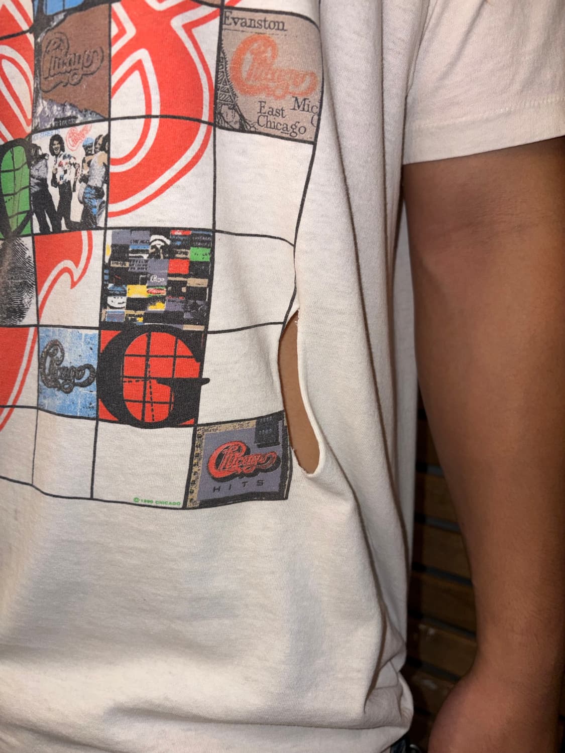 90‘s Chicago Hearts In Trouble tour T-sh 상품이미지5