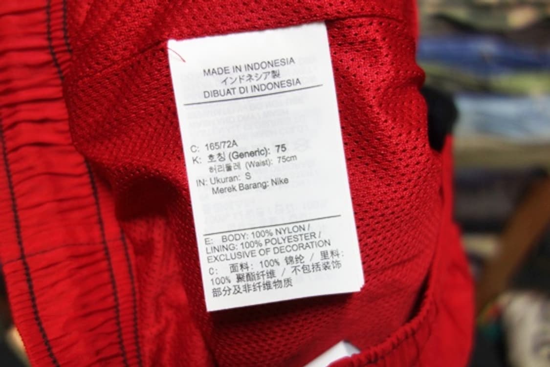 Nike 나이키 토탈 90 리펠 풋볼 트랙 팬츠 검빨 S (30) 상품이미지8