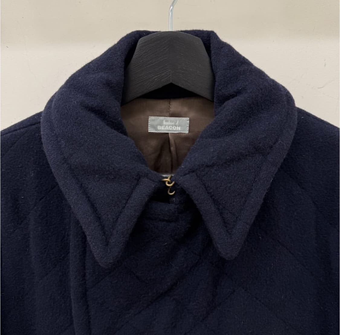 Kolor Beacon x Edifice 퀼팅 피코트 상품이미지4