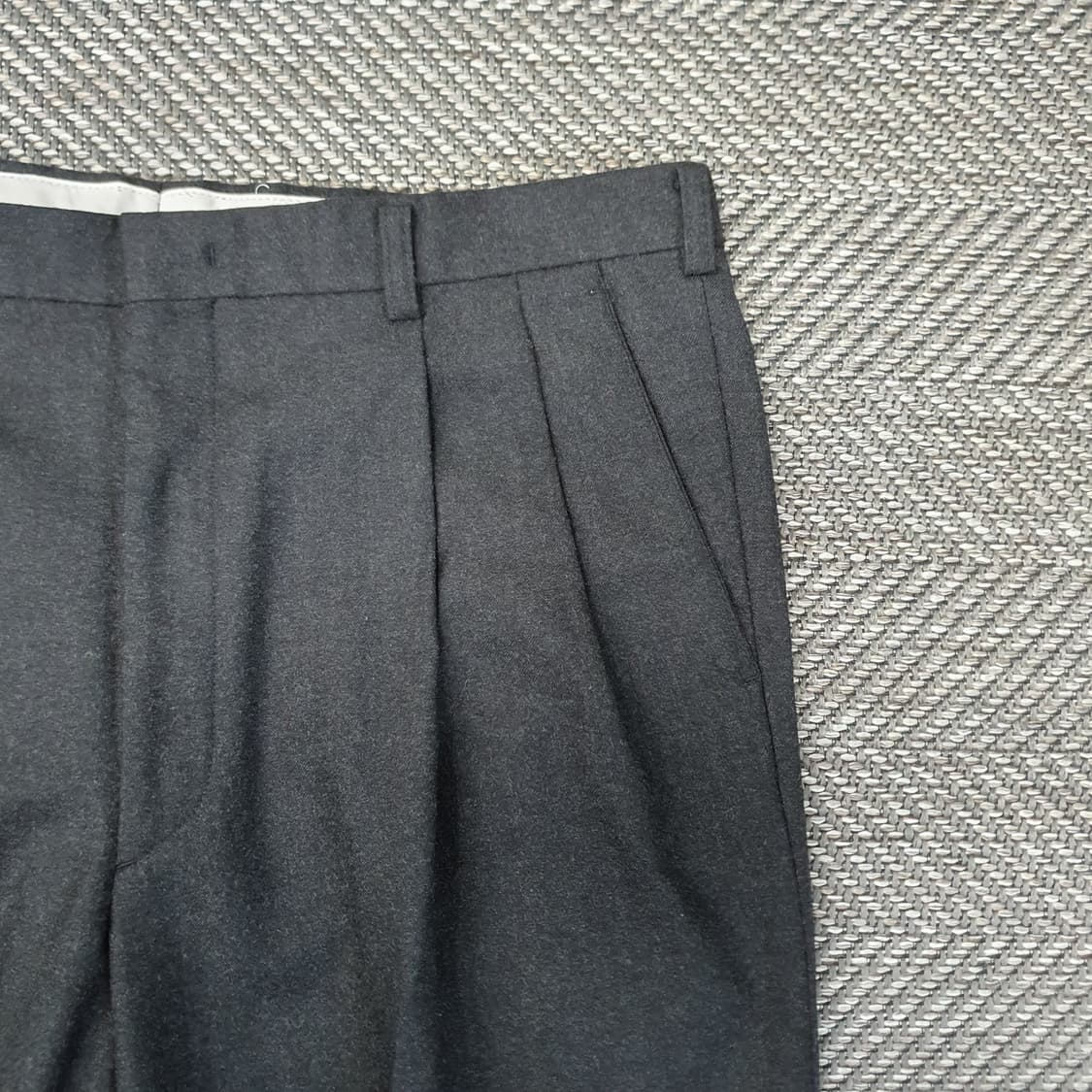슈페리어 울100 슬랙스 팬츠 남자34 상품이미지3
