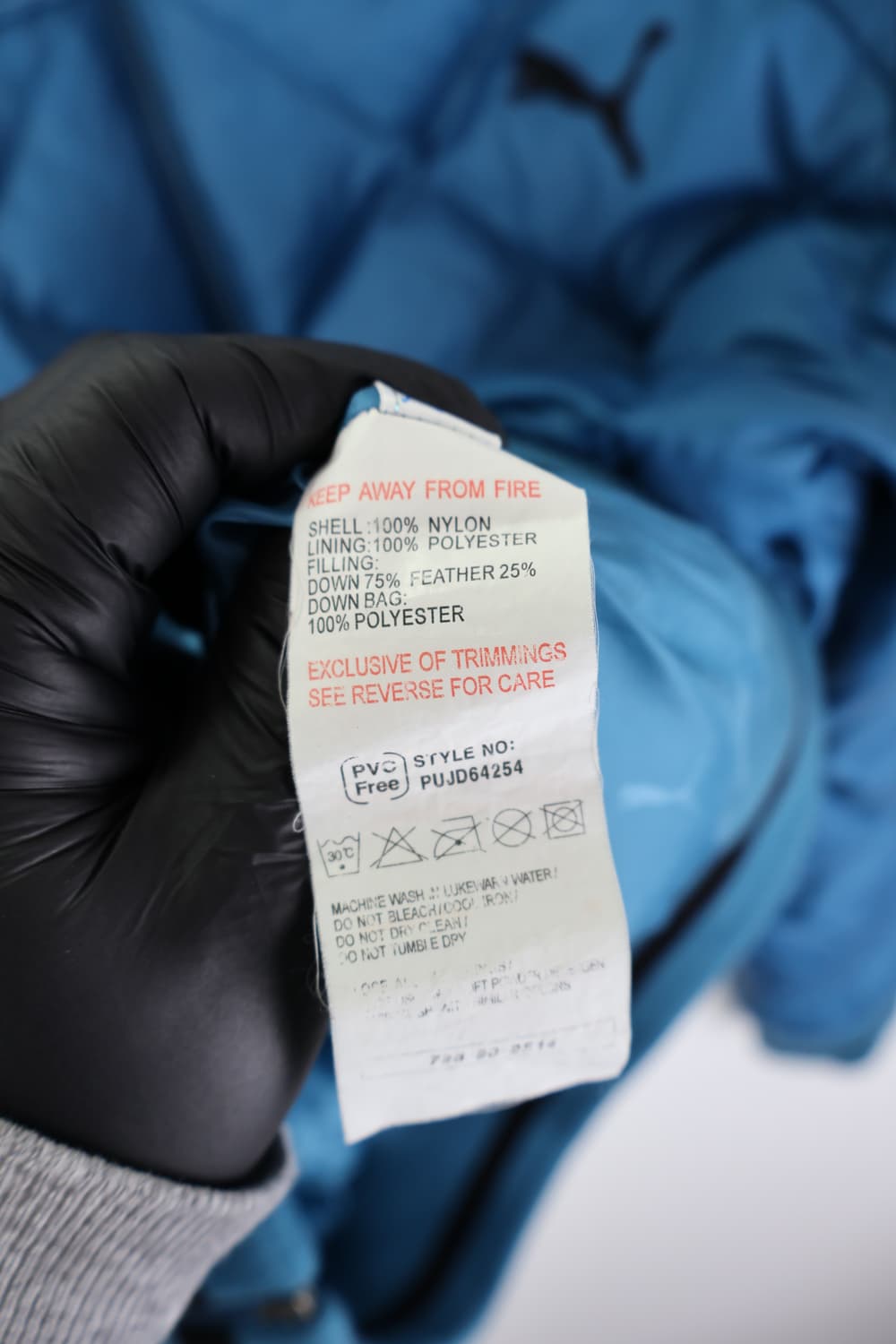 Puma Blue Puffer Jackets 상품이미지7