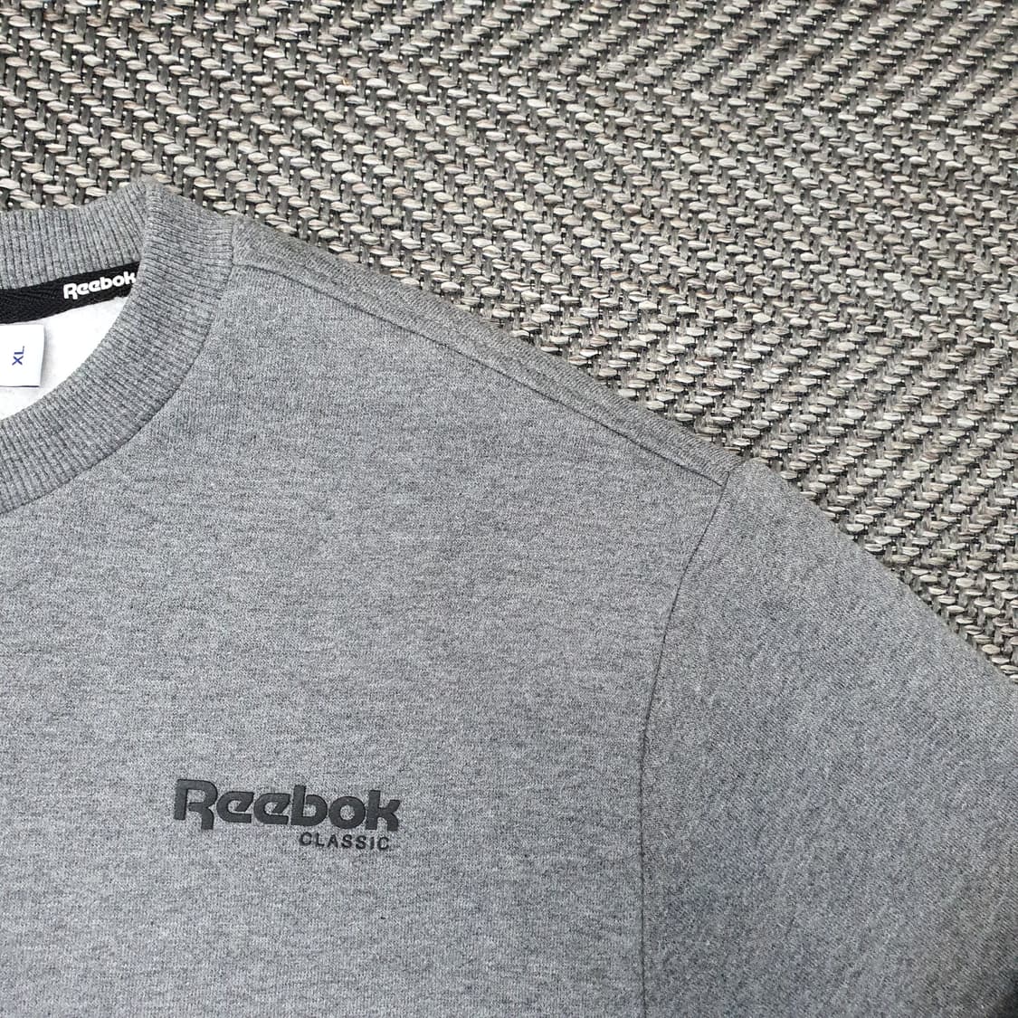 리복 기모 맨투맨 남자105 상품이미지3