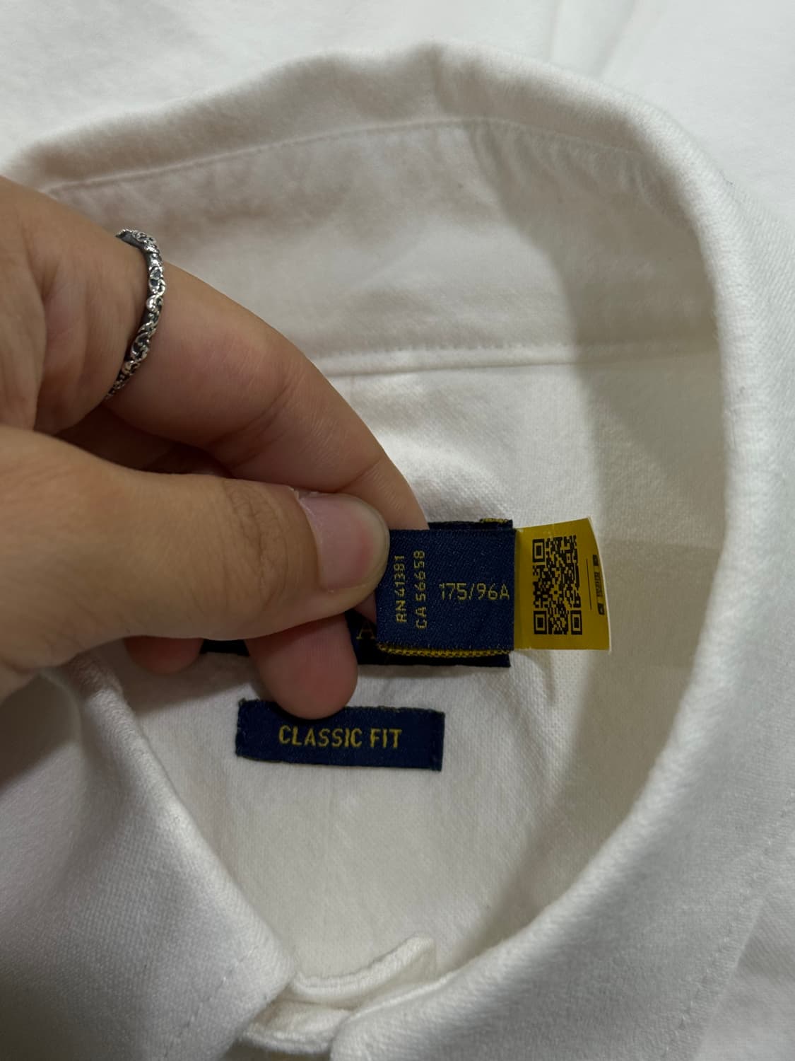 폴로 랄프로렌 우븐 화이트 셔츠 상품이미지7