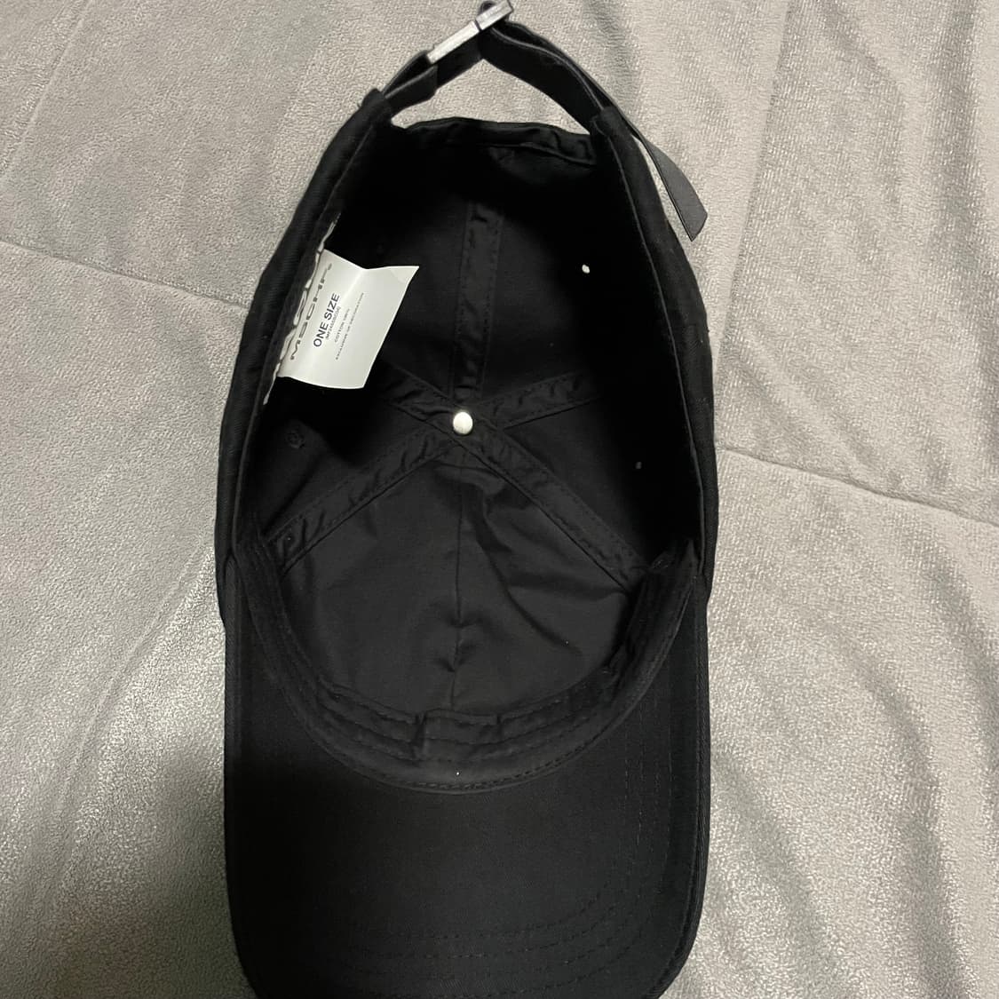 미스치프 볼캡 블랙 상품이미지2