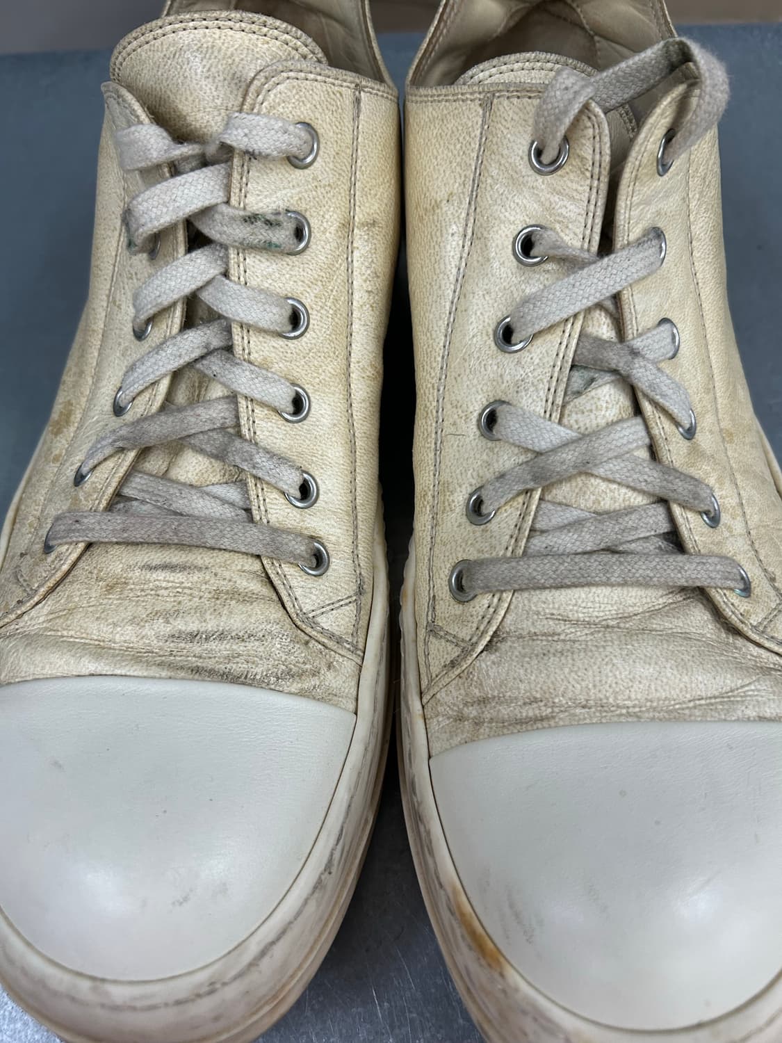 릭 오웬스 로우 스닉스 스니커즈  42 상품이미지8