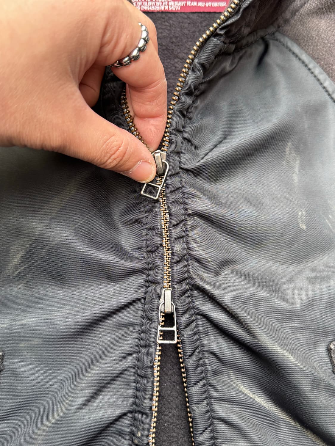 Tough Jeansmith 지퍼 디테일 후드 베스트  상품이미지6