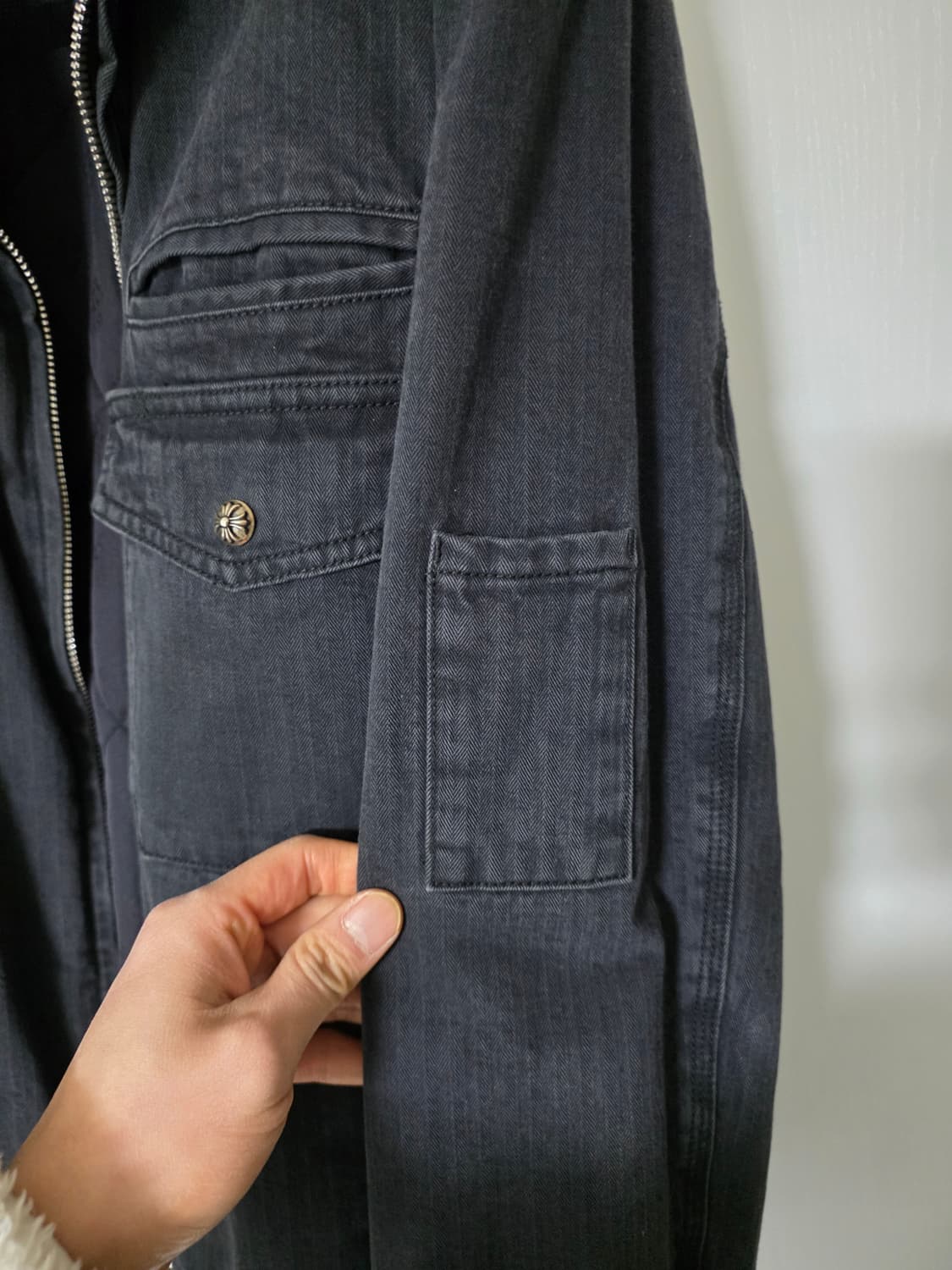 크롬하츠 내피 자켓 인보이스 O 사이즈L 상품이미지3