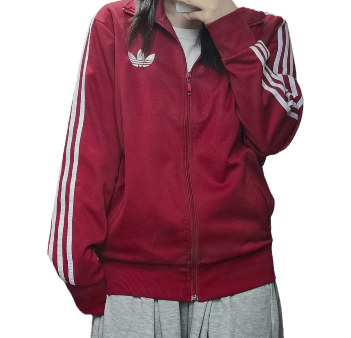 <대대장> 아디다스 구파 버건디 져지 트랙탑 구파이어버드 M 상품이미지1