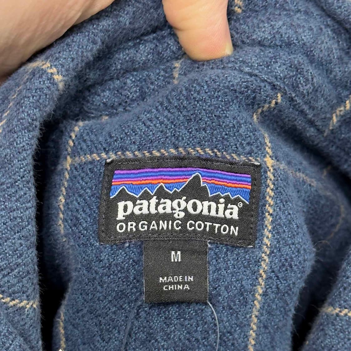 파타고니아 오가닉 코튼 체크 셔츠 상품이미지4