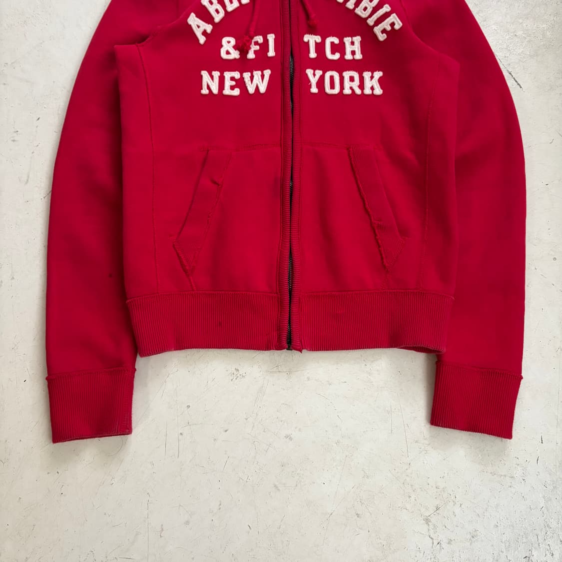 아베크롬비 y2k 빈티지 후드집업 L 상품이미지3