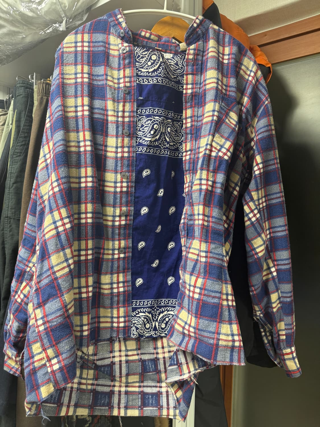 올드파크 플란넬 셔츠 상품이미지1