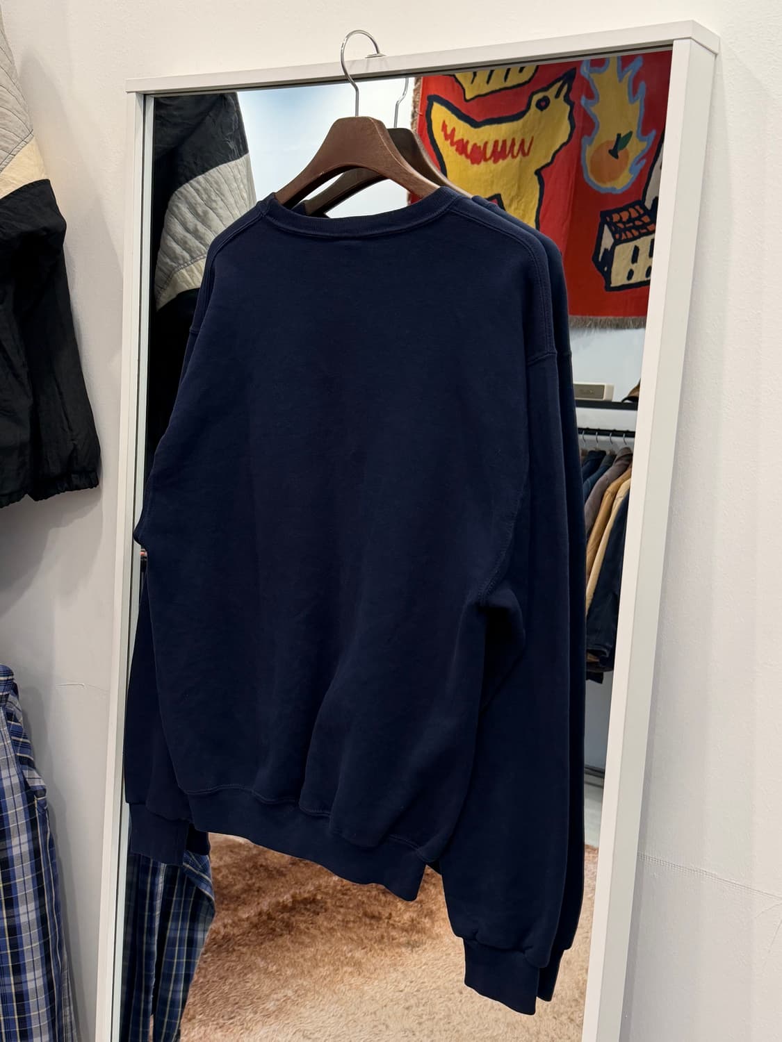 90-00s Russell 러셀 LUTHER Col. 스웻셔츠 상품이미지5