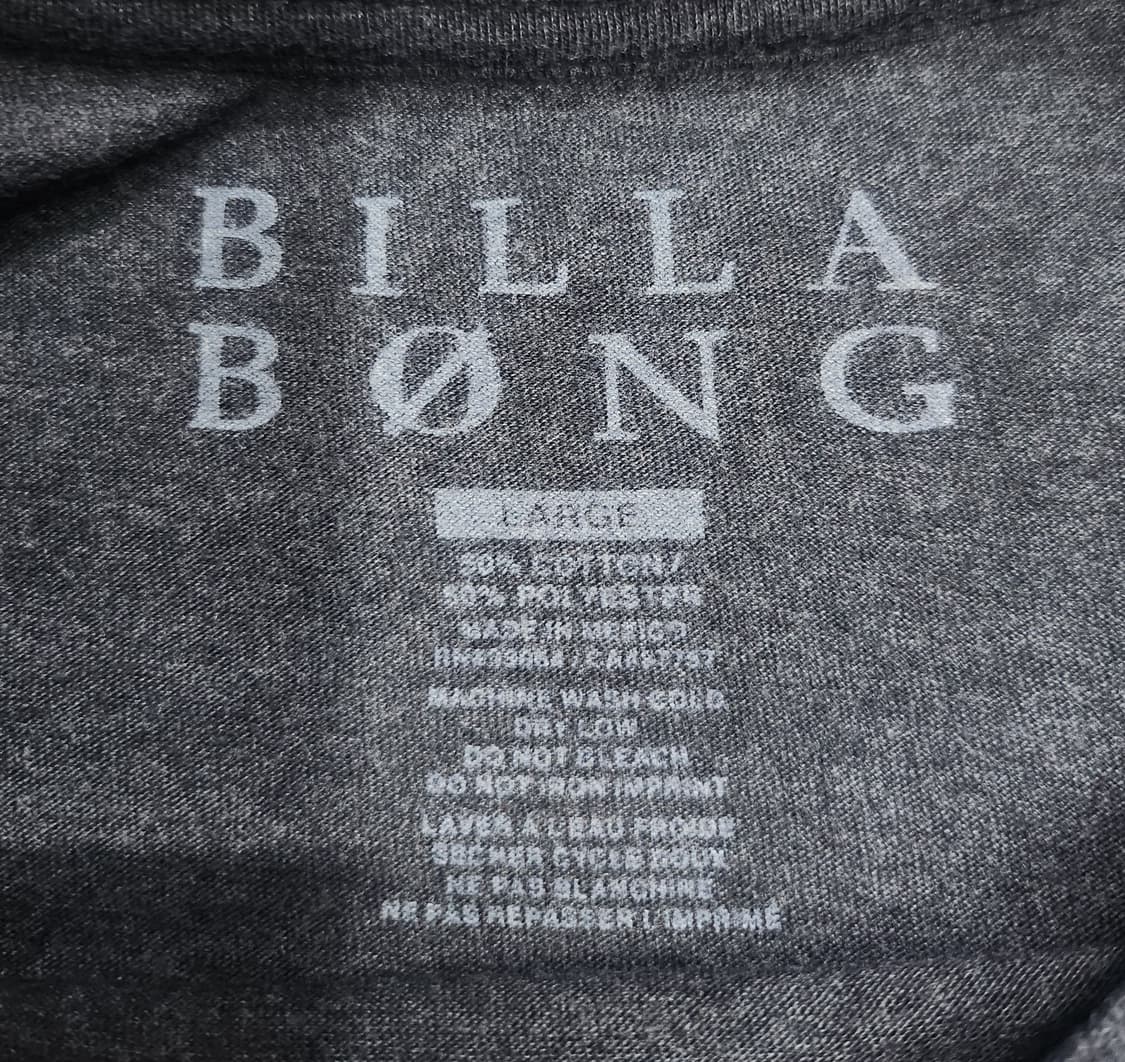 BILLA BONG 빌라봉 반팔티 L 상품이미지3