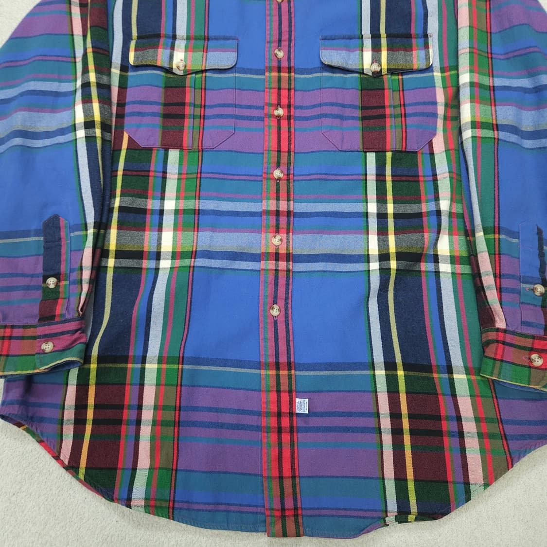 폴로 랄프 로렌 헤비 코튼 투포켓 셔츠 M 상품이미지3