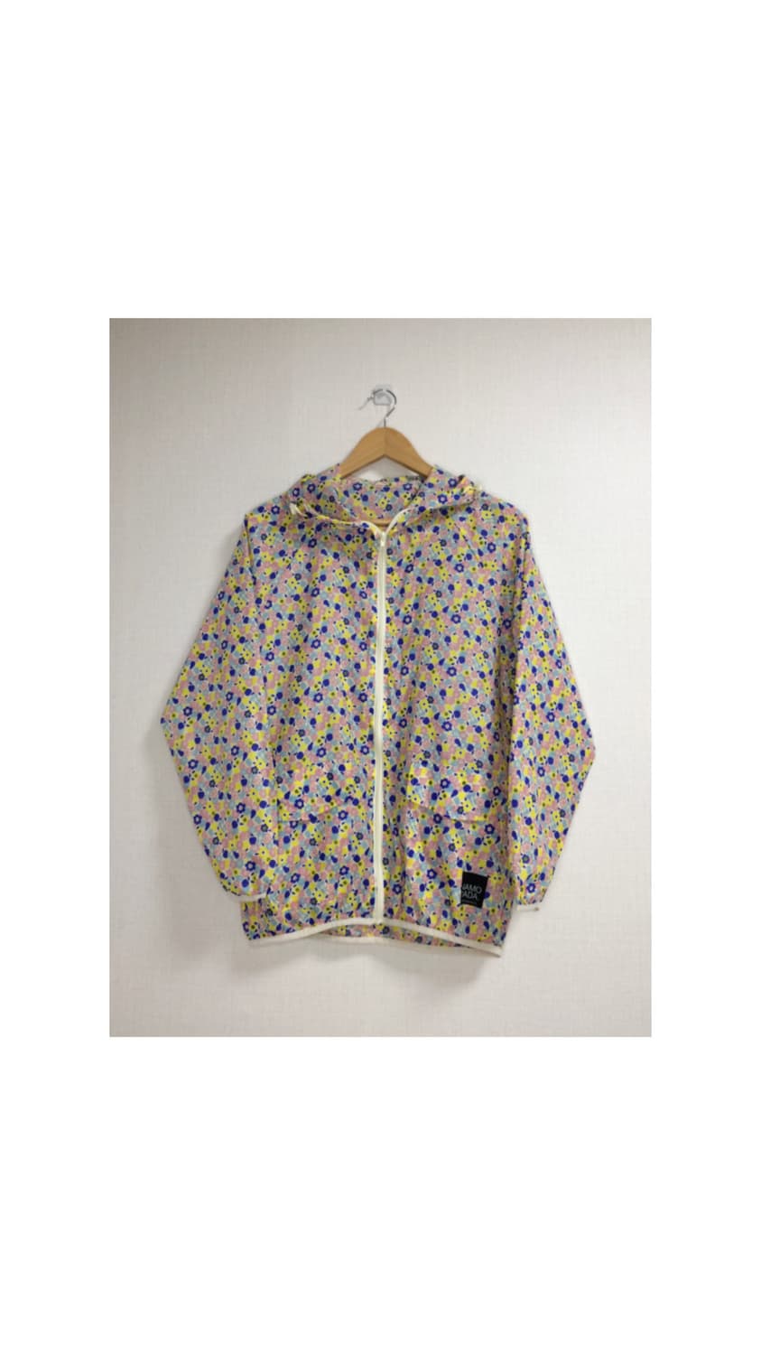 빈티지 플로럴 경량 바람막이 상품이미지1