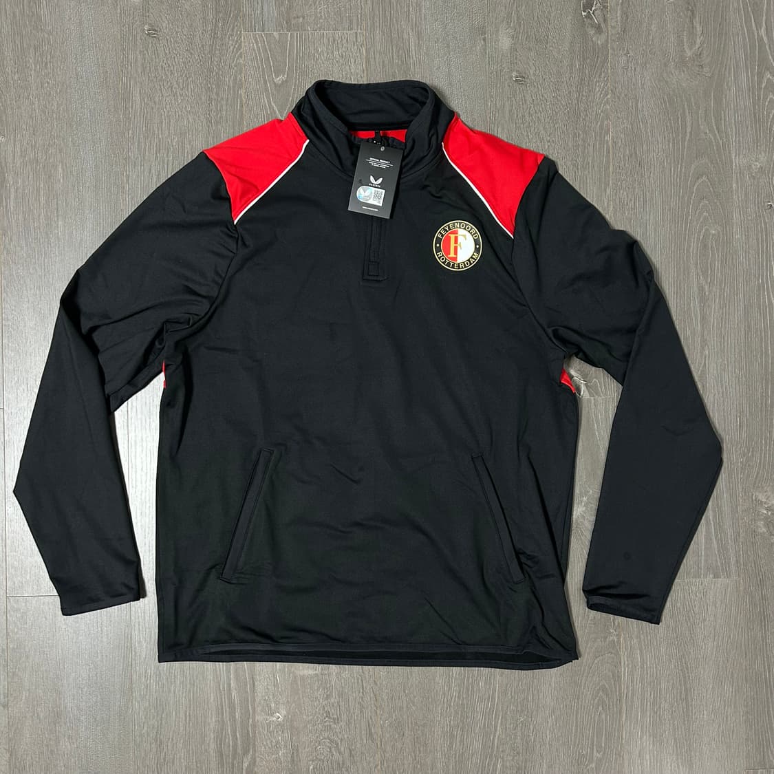 (새상품) 페예노르트 1/4 집업탑 상품이미지1