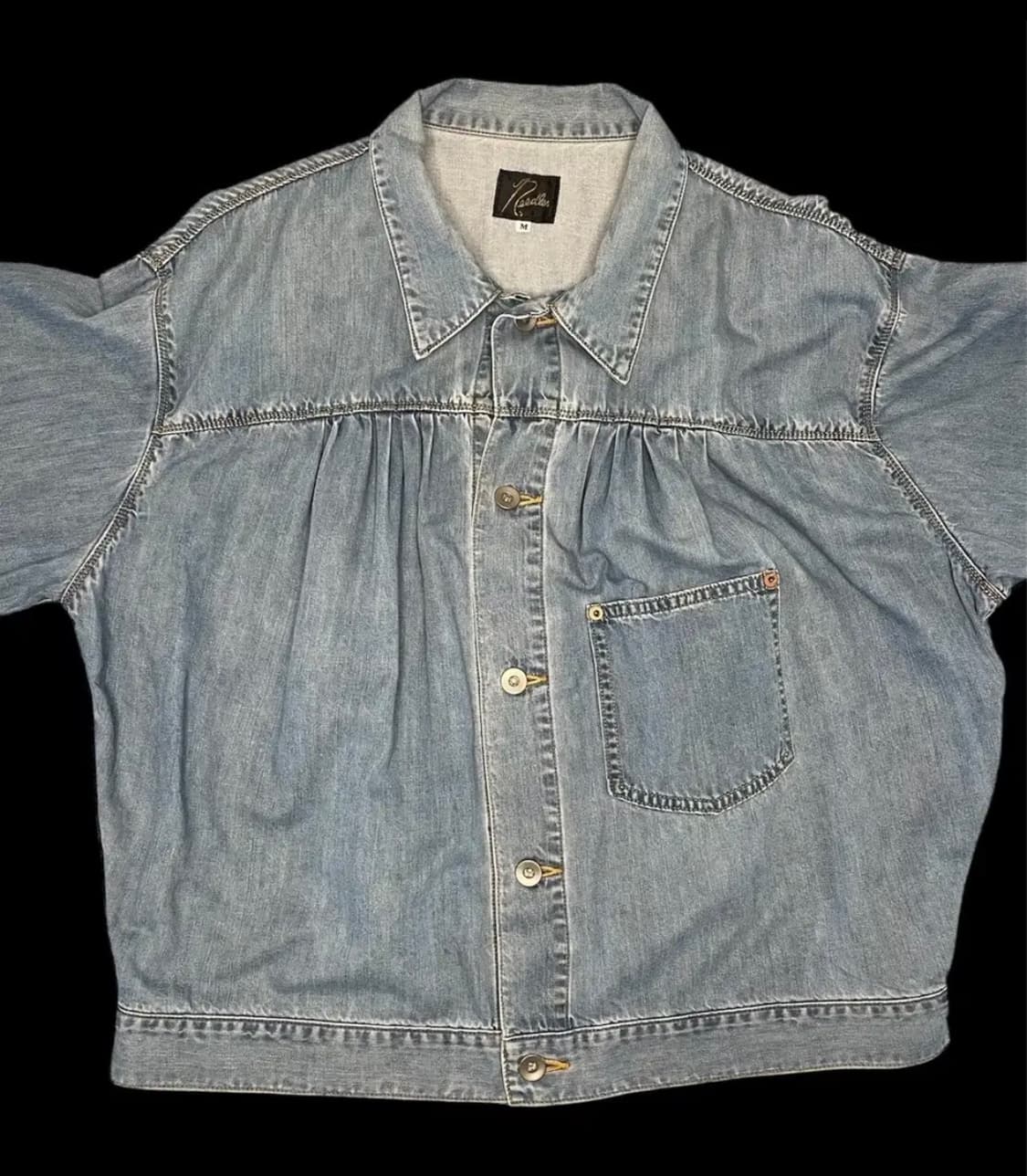 니들스 데님자켓(연청) 사이즈 M 남녀공용 상품이미지3