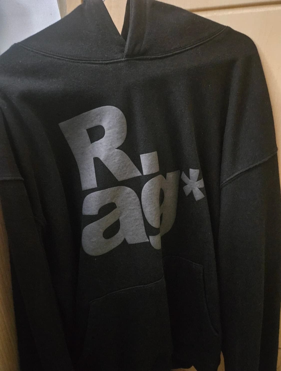 더콜디스트모먼트 RAG 후드티 블랙 L 상품이미지2