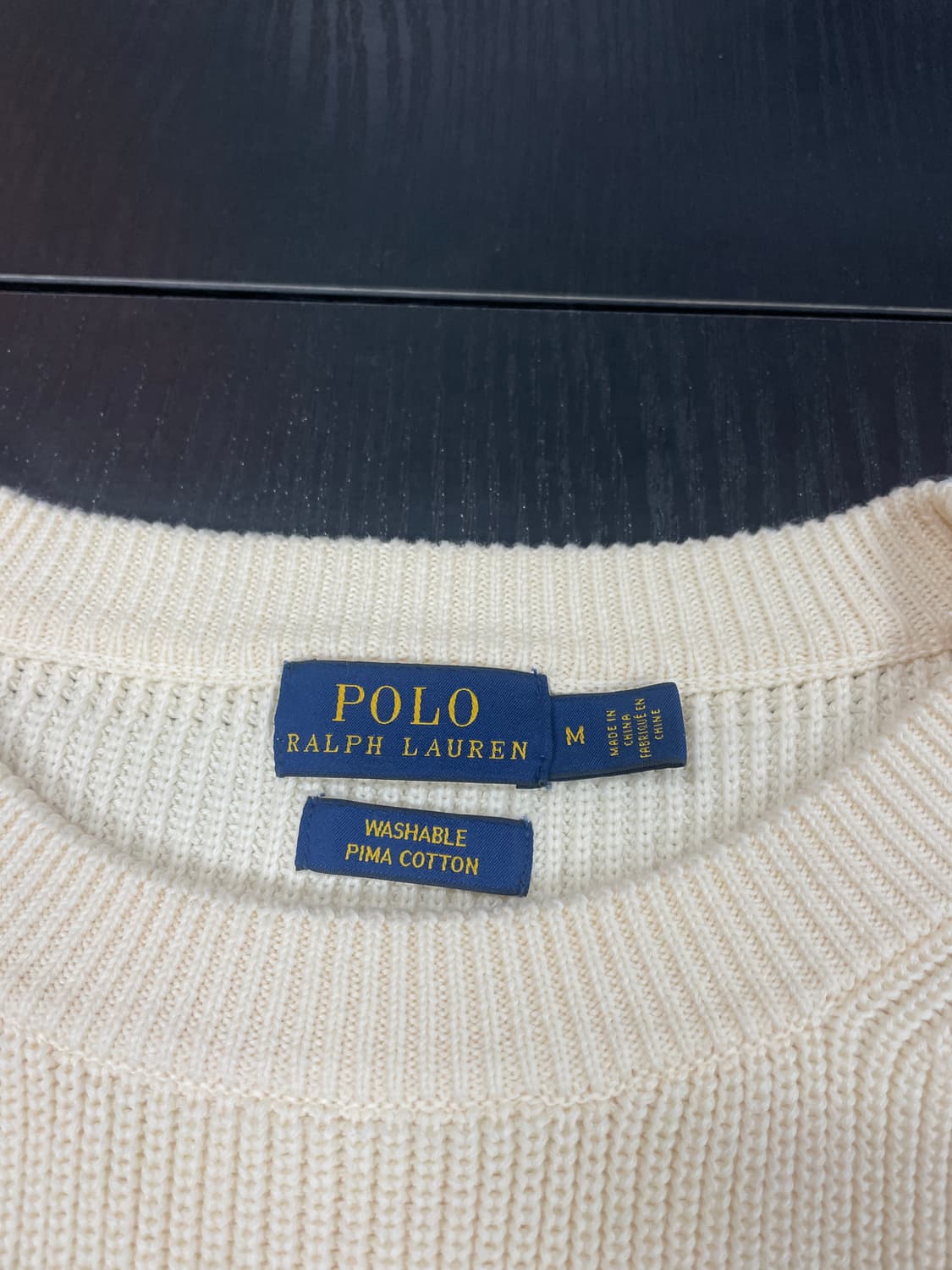 폴로 랄프로렌 피마 코든 니트 여성 M 상품이미지3