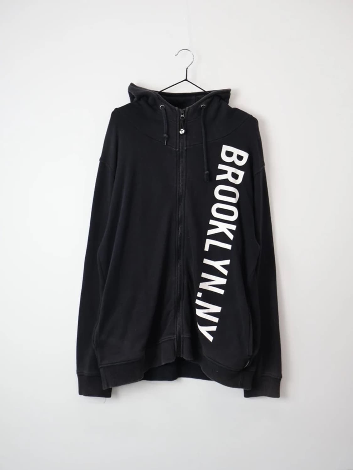 YAK PAK Brooklyn Zip Hoodie Black 상품이미지6