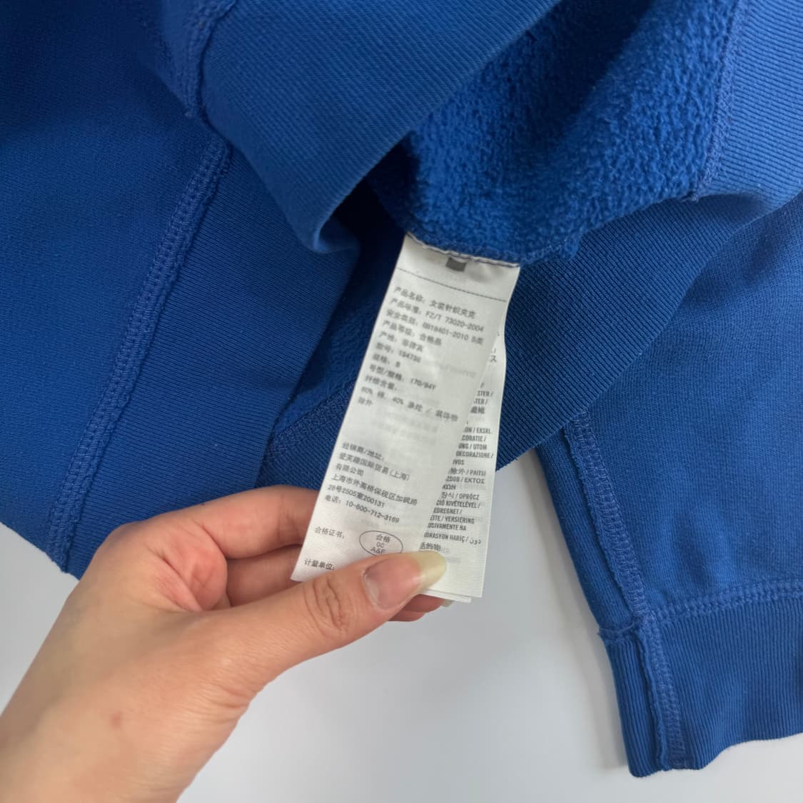 Abercrombie 아베크롬비 블루 후드집업 상품이미지6