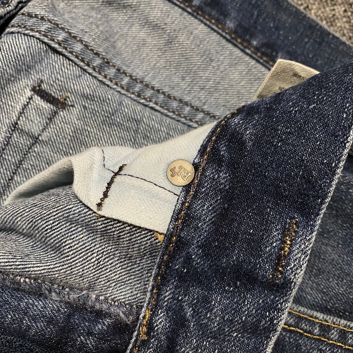 🌊 "진청" polo 867 denim jeans 상품이미지8