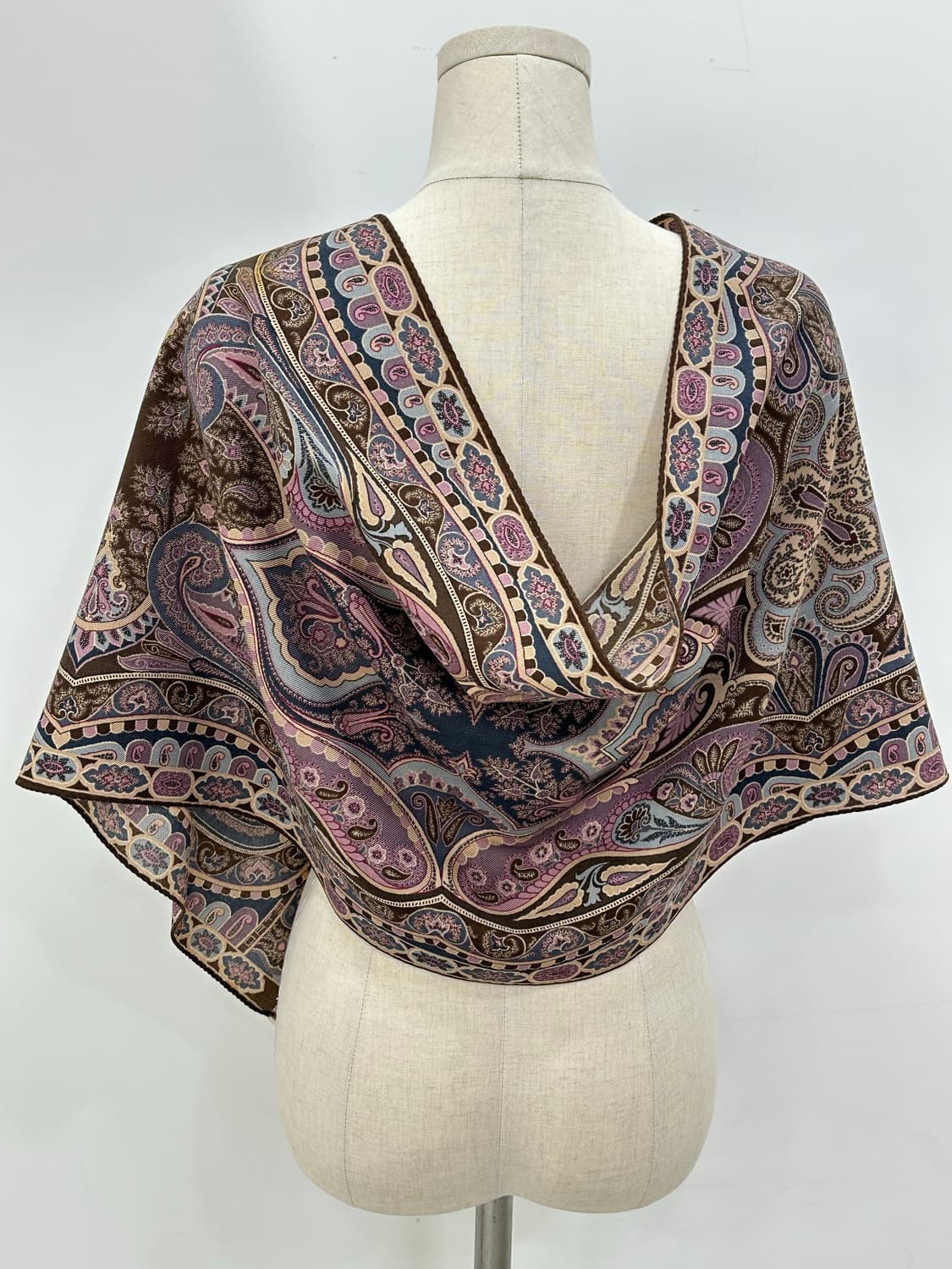 에트로 울 실크 머플러 상품이미지6