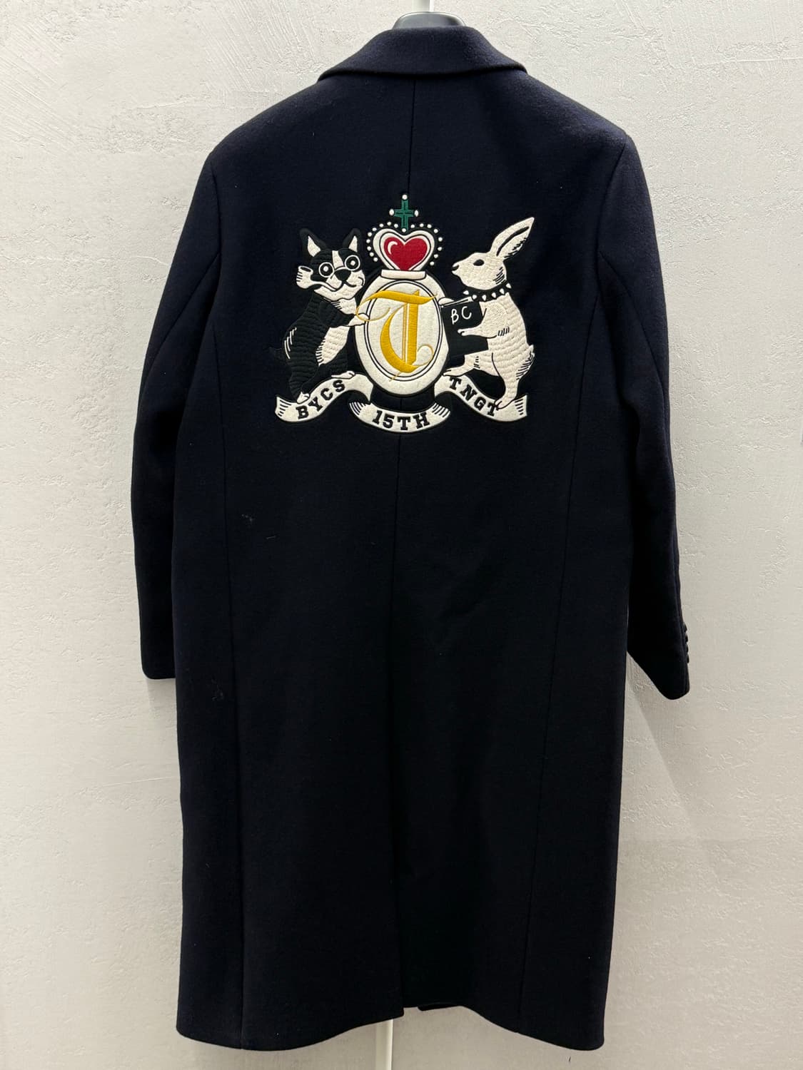 TNGT 비욘드클로젯 콜라보 코트 네이비 95 상품이미지2