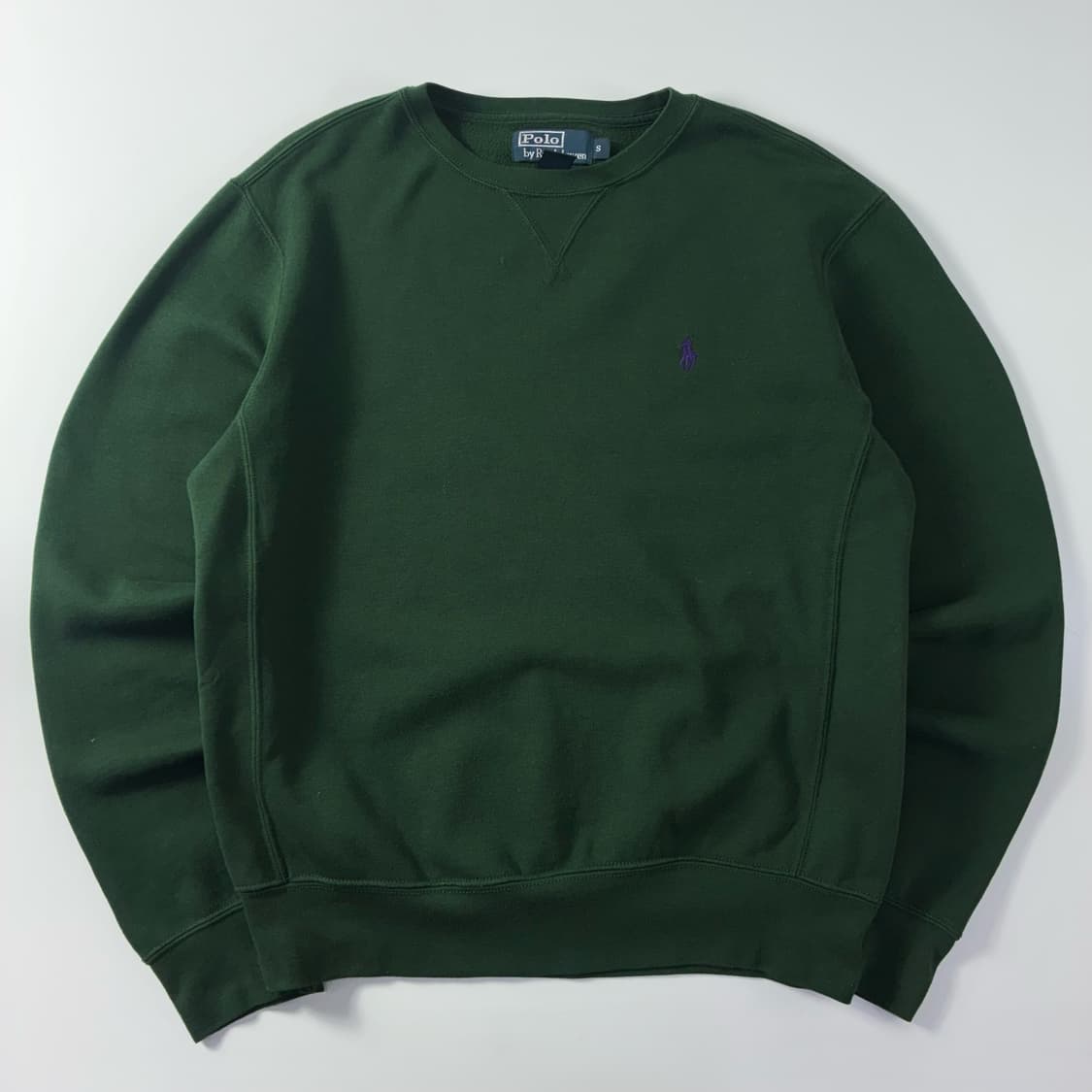 Polo  폴로 랄프로렌 90,s 자수 코튼 그린 맨투맨  상품이미지1