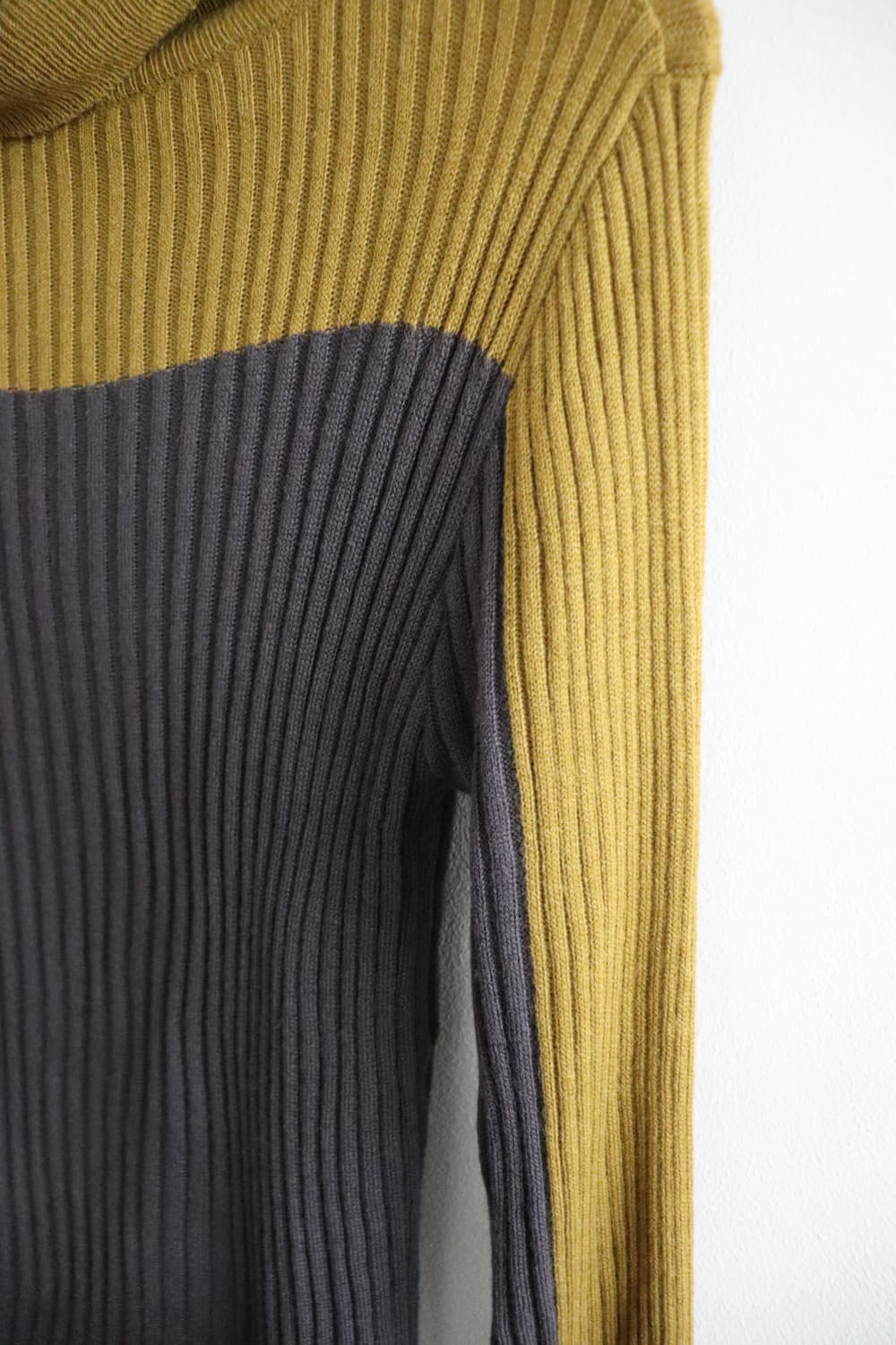 cepo olive gray rib knit 상품이미지6