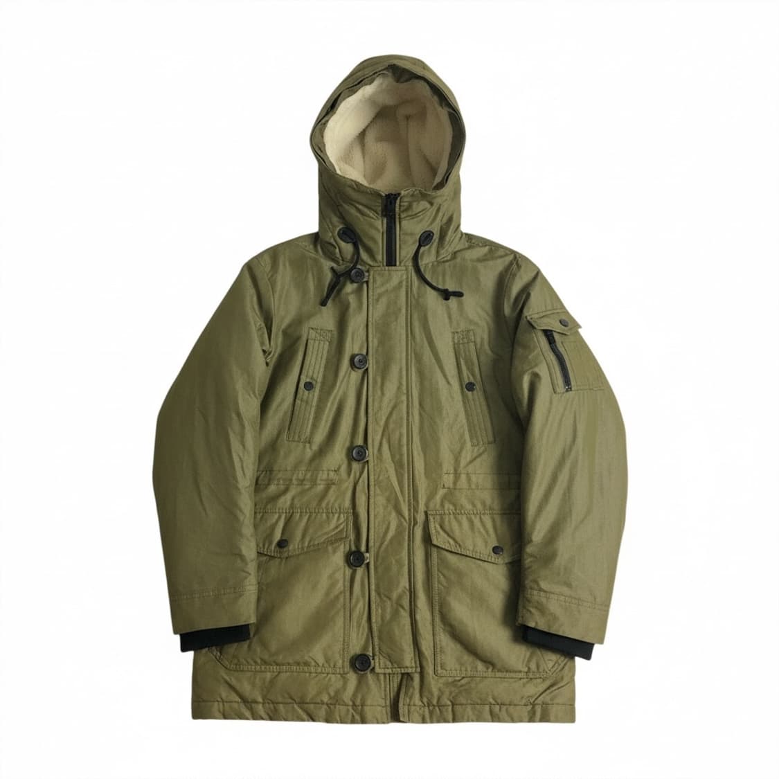 에비수 양털 야상 점퍼 L 상품이미지1