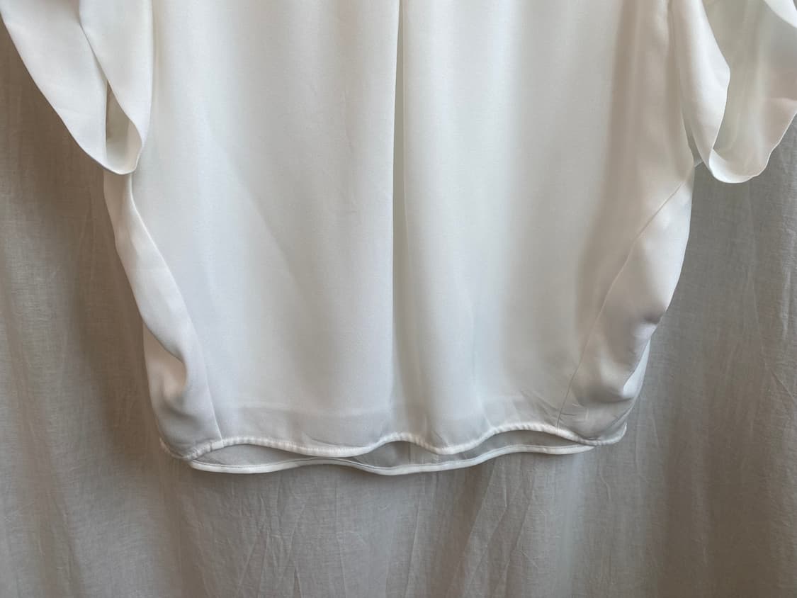 LITTLECHIC 화이트 반팔블라우스(M) 상품이미지3