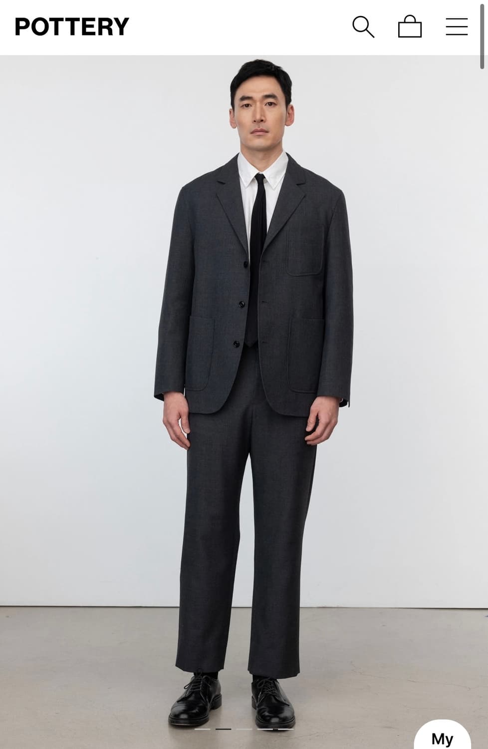 포터리 울 스포츠 자켓 셋업 (상 하의 모두 2size) 상품이미지2