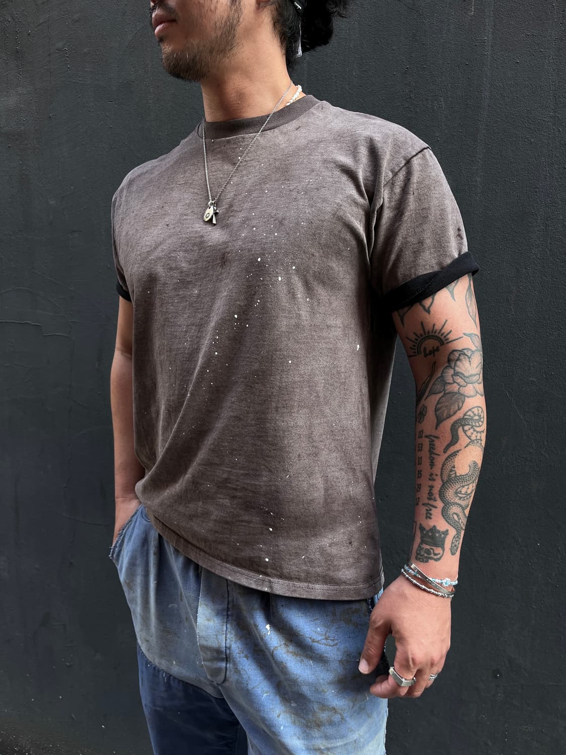 FRADECO REWORKED FADED T-SHIRT 상품이미지2