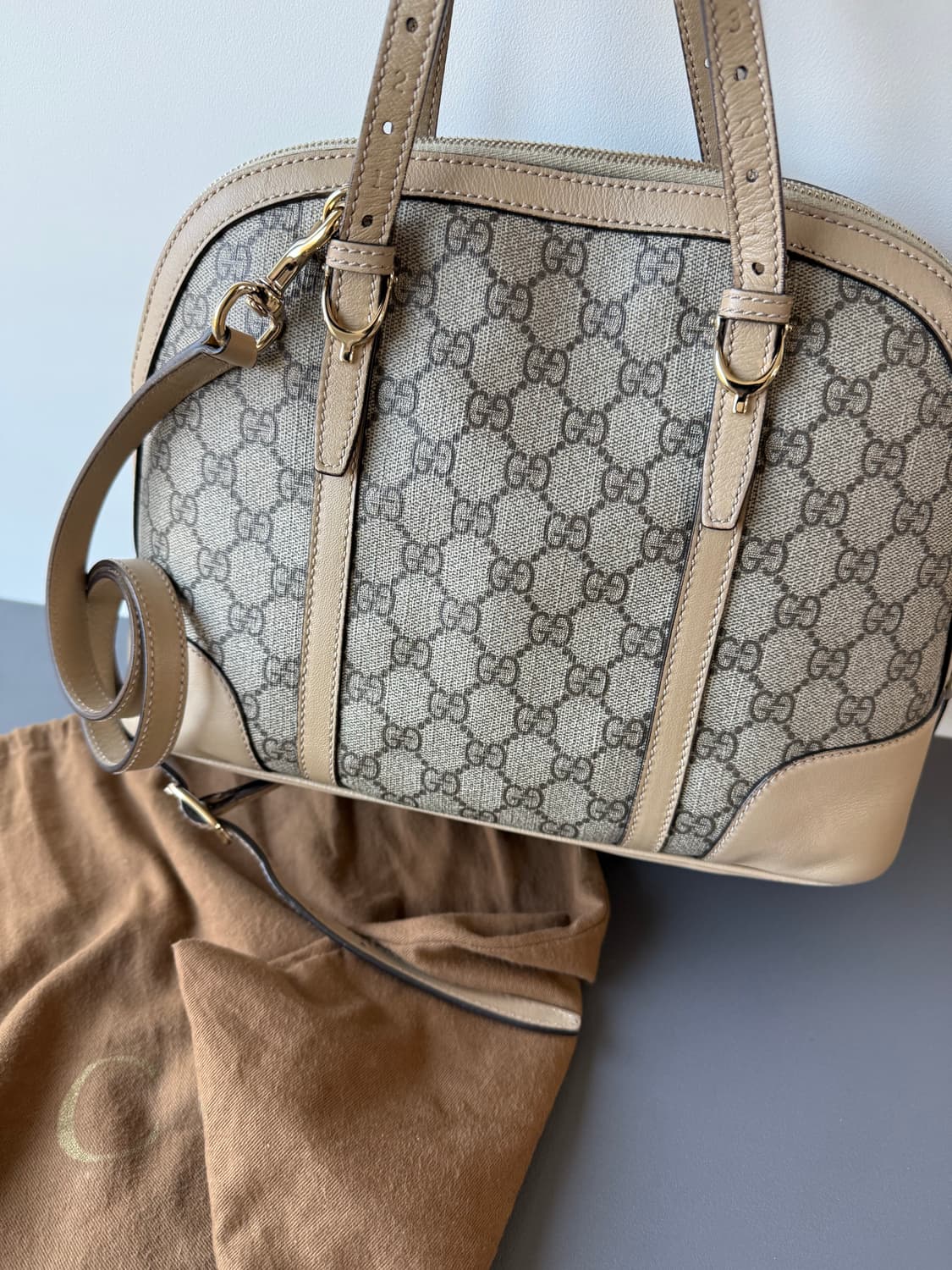 구찌 슈프림 돔 토트백 상품이미지2