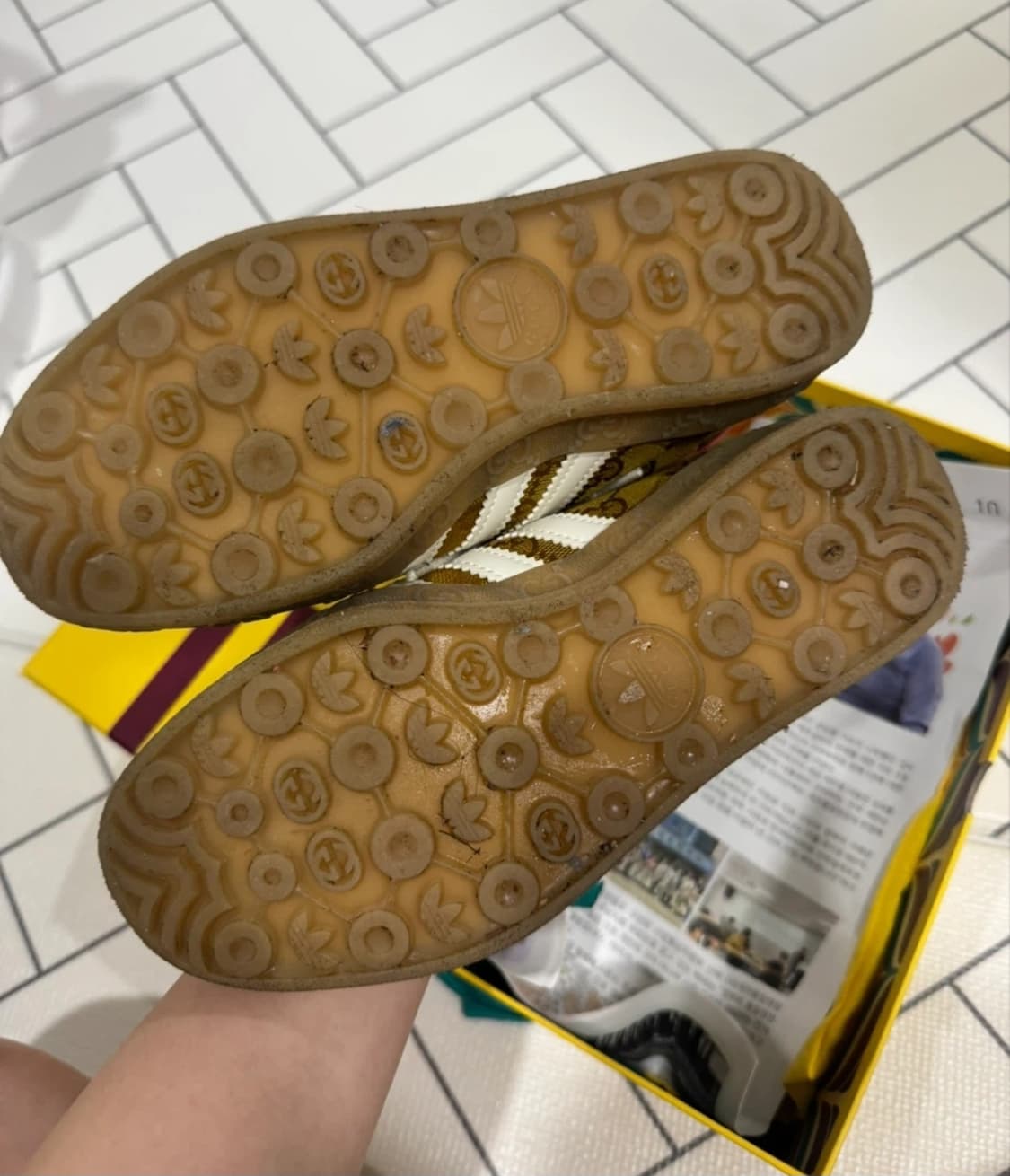 구찌 아디다스 가젤 225-230 상품이미지4