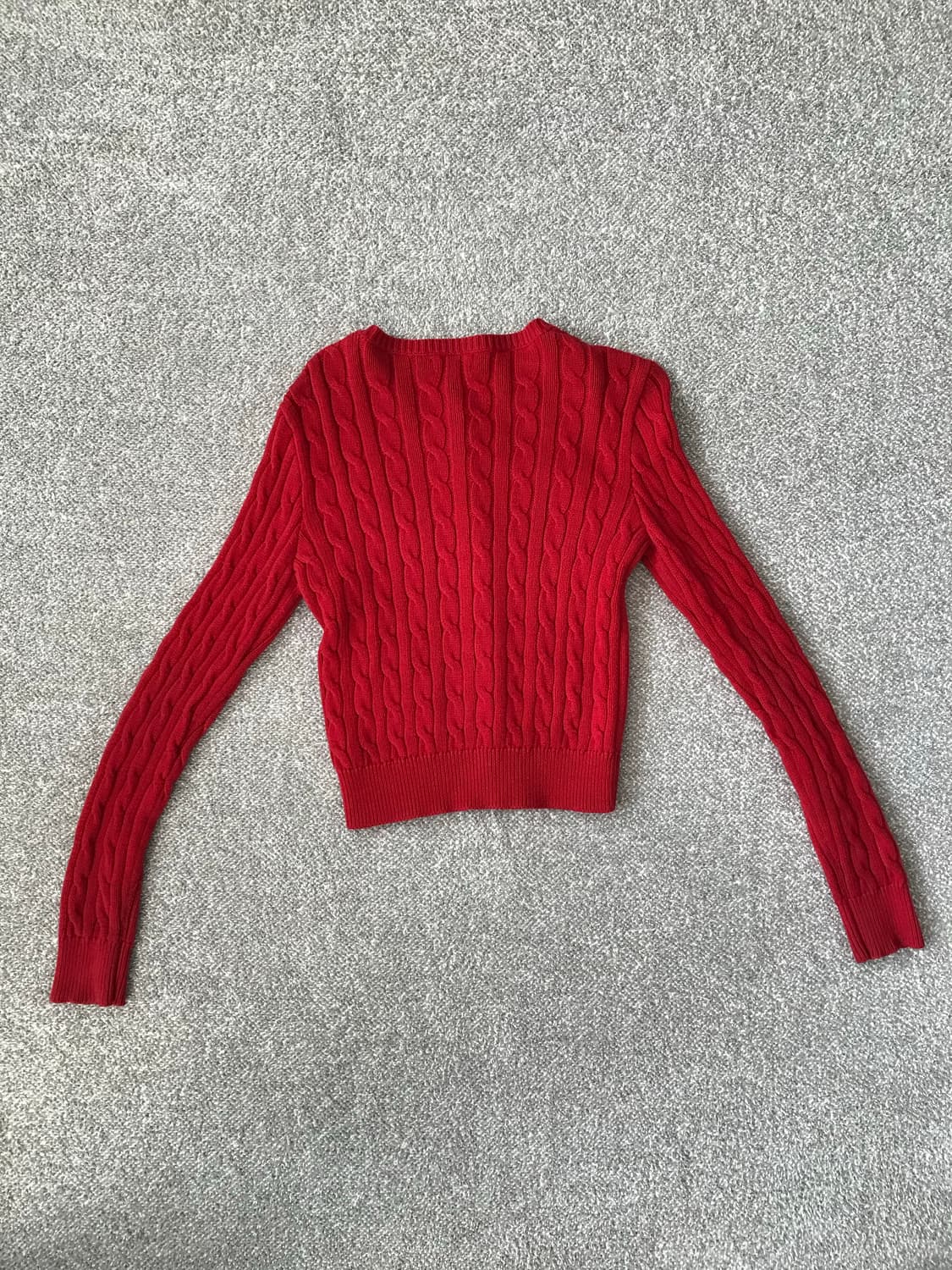 폴로 니트 가디건 (L) 상품이미지2